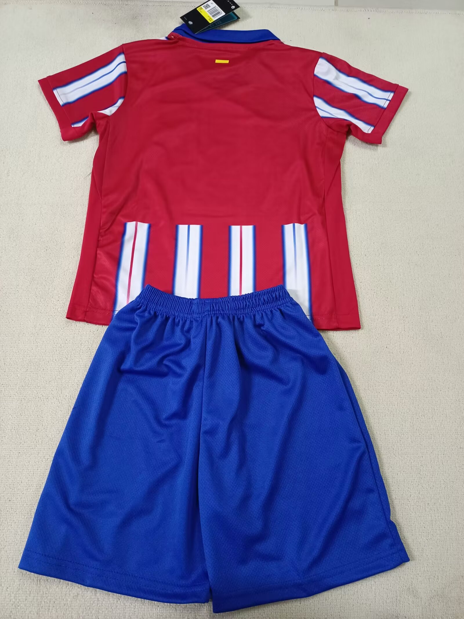 2024/25 Atletico Madrid Home Jersey. - Kids Kit