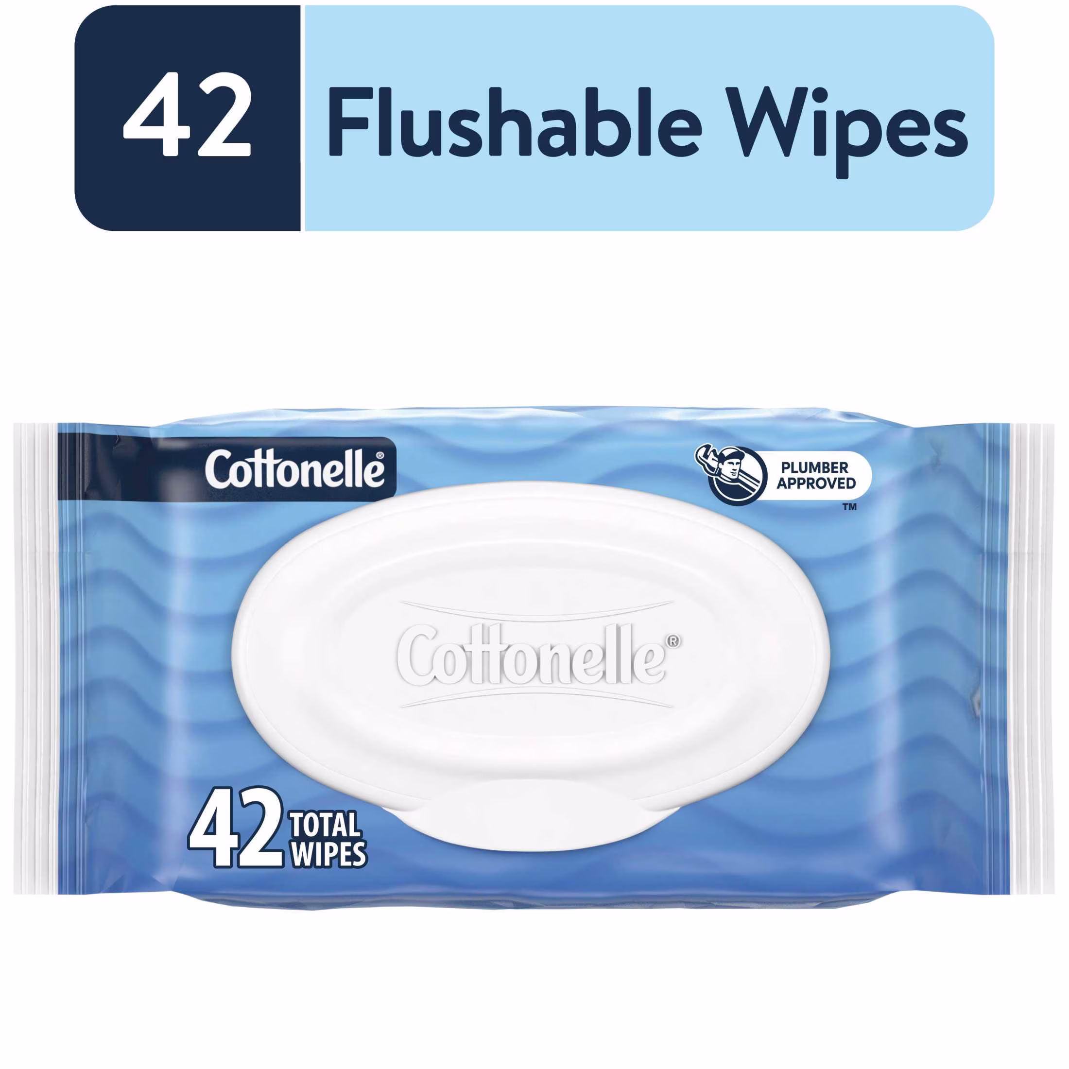 Cottonelle Ultra Fresh Flushable Wet Wipes, 1 Flip-Top Pack