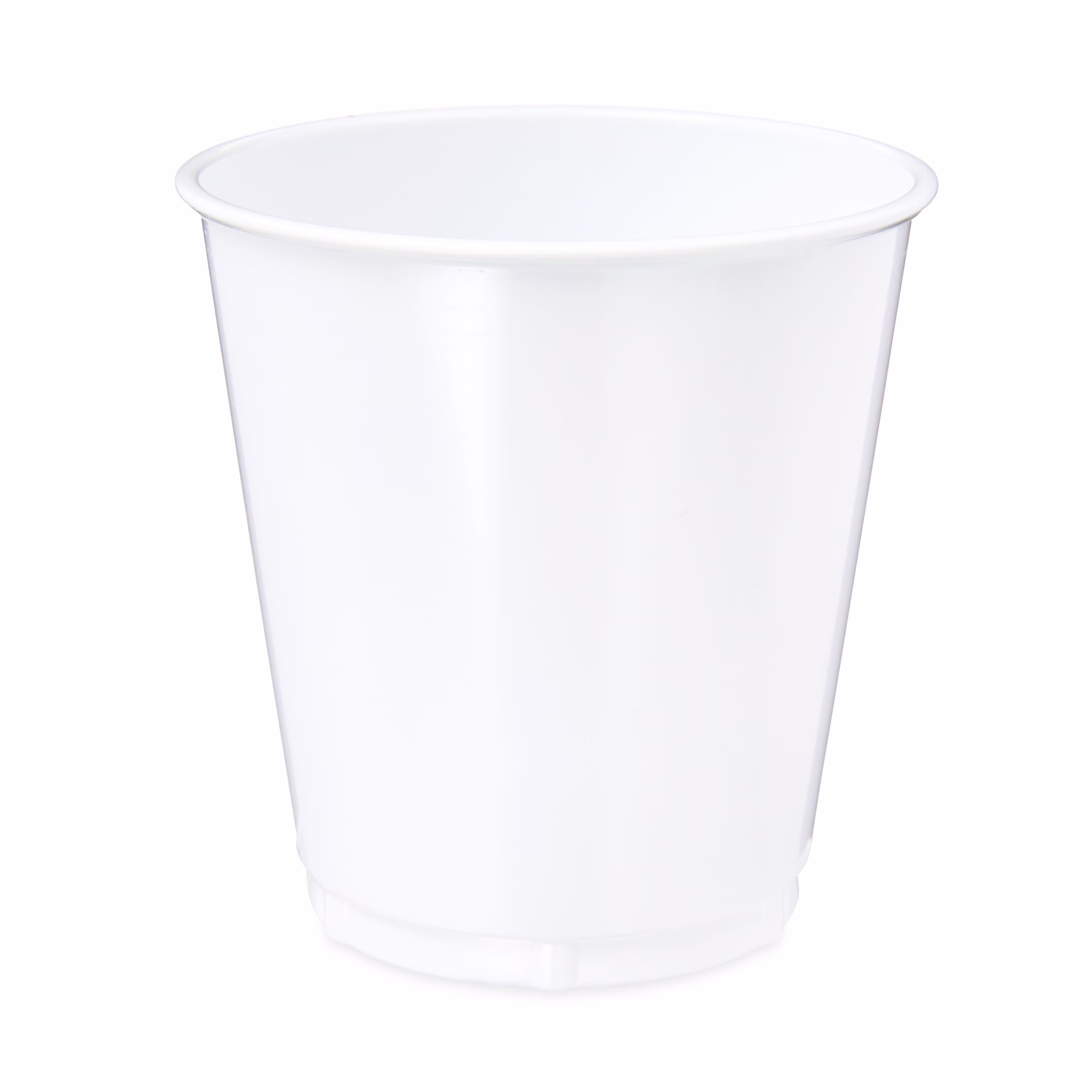 Great Value Bath Disposable Plastic Cups, White, 3 oz, 100 Count