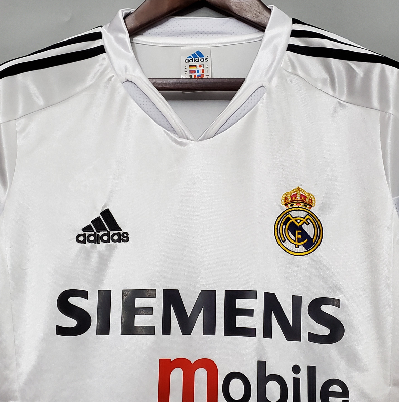 2004/2005 Retro Real Madrid Home Jersey