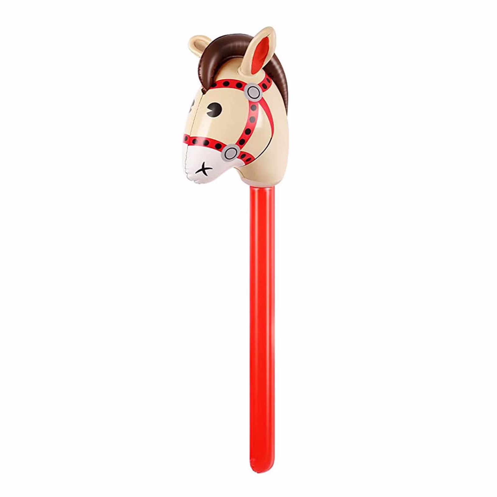 Inflatable Horse Stick Toy for Kids Fun and Safe Playtime, Ideal for Parties, Events and Outdoor Activities