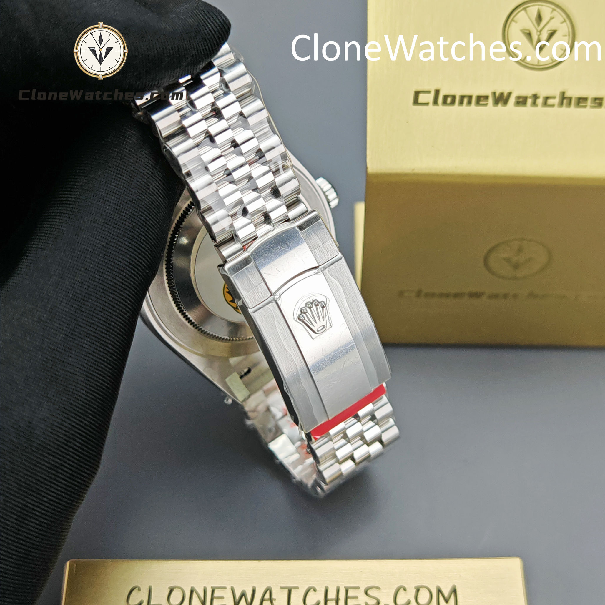 Rolex Super Clone Watches 1:1 DateJust White Dial m126334-0010 Jubilee 41MM 3235 Movement