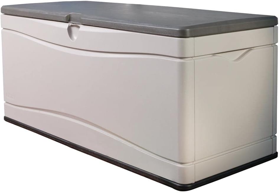 Coffre de rangement extérieur 1524 x 61 x 673 mm coloris tan