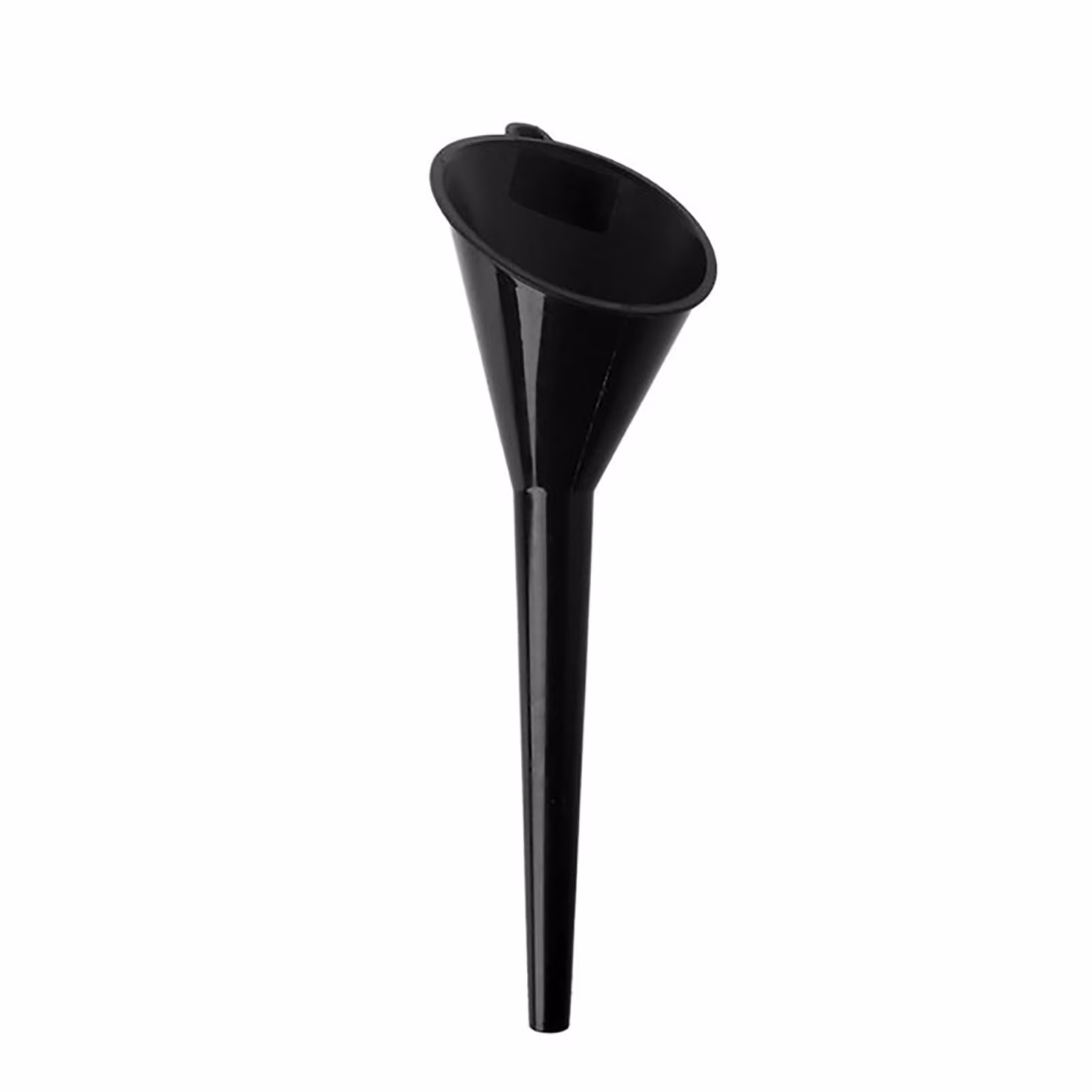 TOPRenddon Beveled Mouth Multi Function Plastic Long Neck Oil Funnel - for All Automotive Oils Lubricants Engine Oils Water Fuel Kerosene