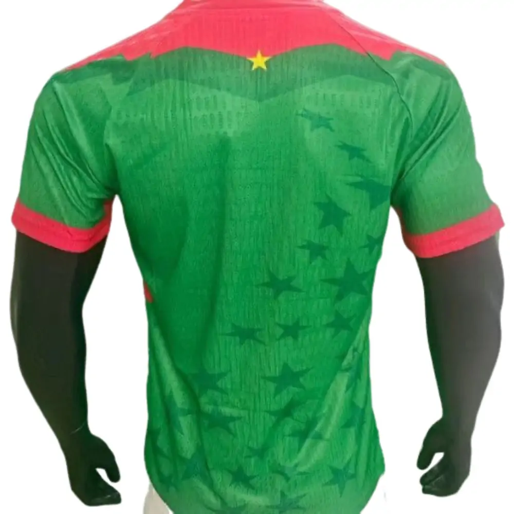 2025 Burkina Faso Home Kit - Short Sleeve Player Edition