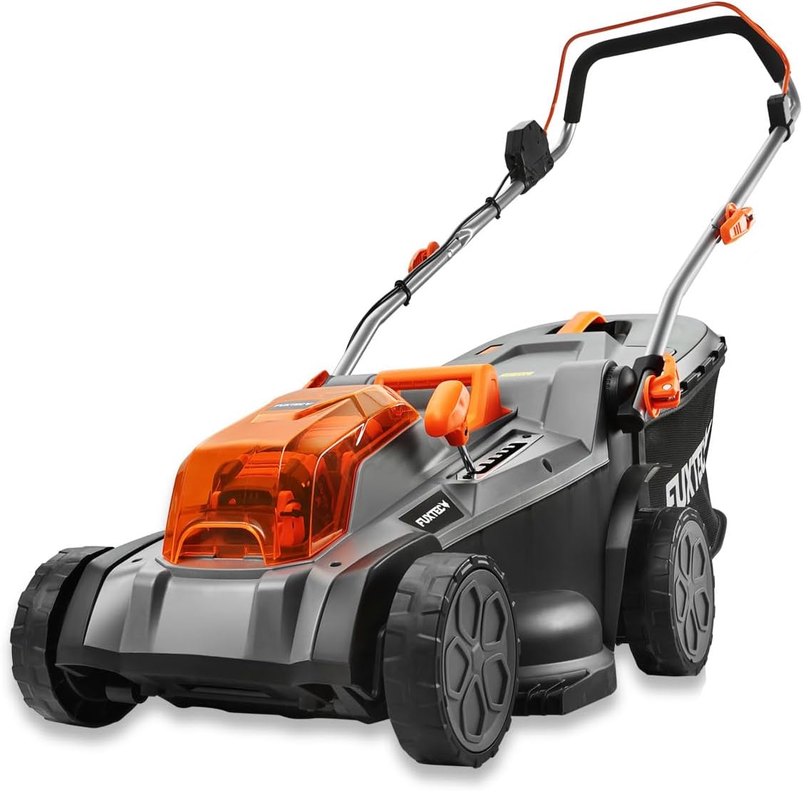 Tondeuse gazon sans fil 40 V 43 cm 40 L hauteur réglable avec batteries et chargeur