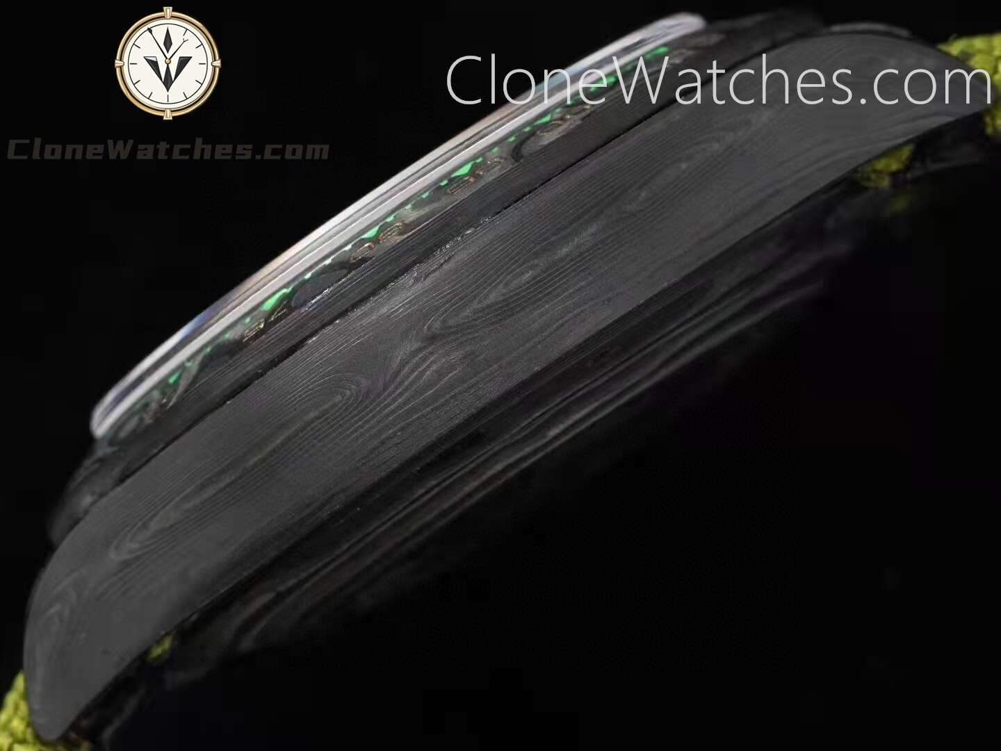 Modified Super Clone Watches 1:1 DiW Rolex Daytona NTPT Carbon “MILITARY GREEN UNIQUE 1′′
