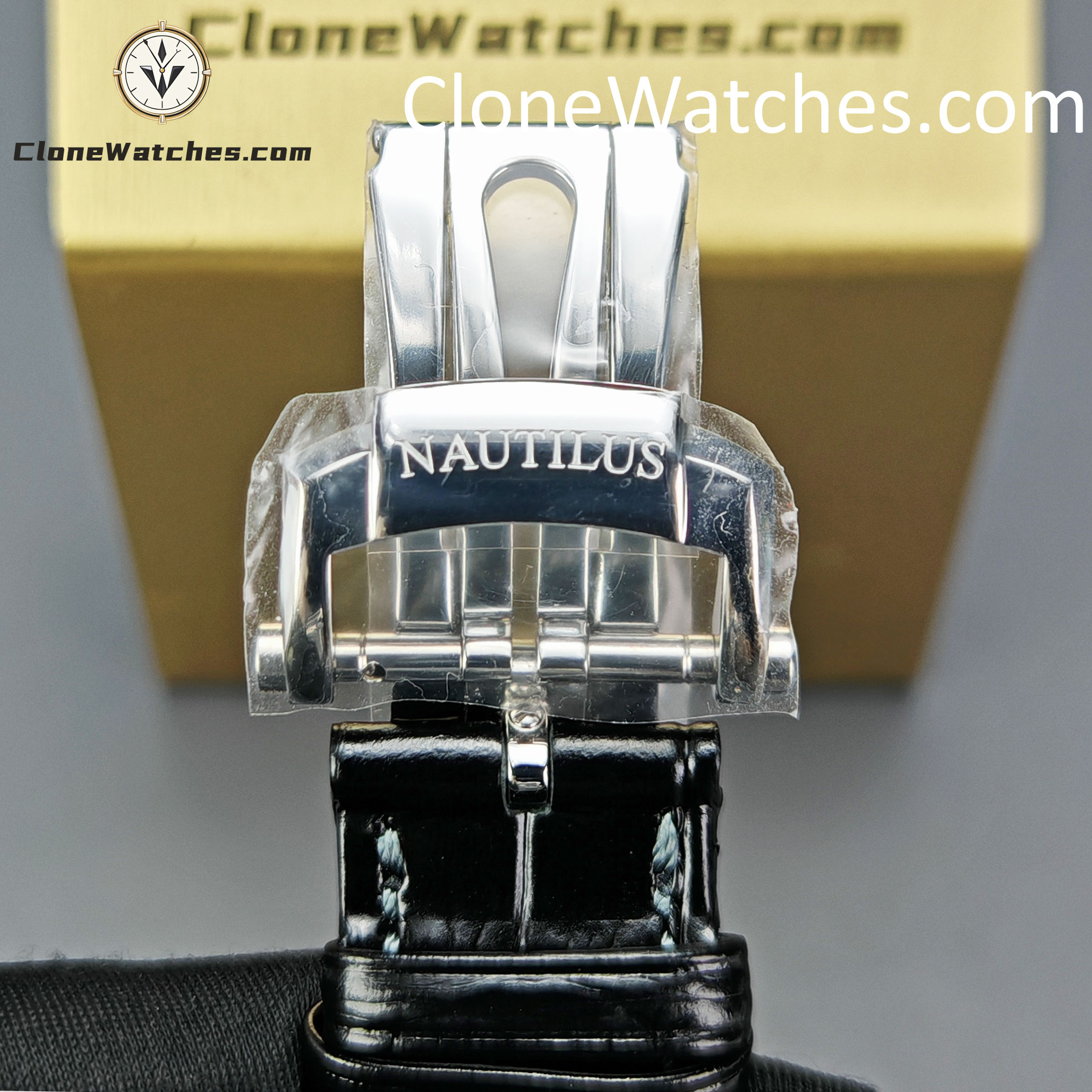 Patek Philippe Super Clone Watches 1:1 Nautilus 5712 Gray Dial Diamond Bezel