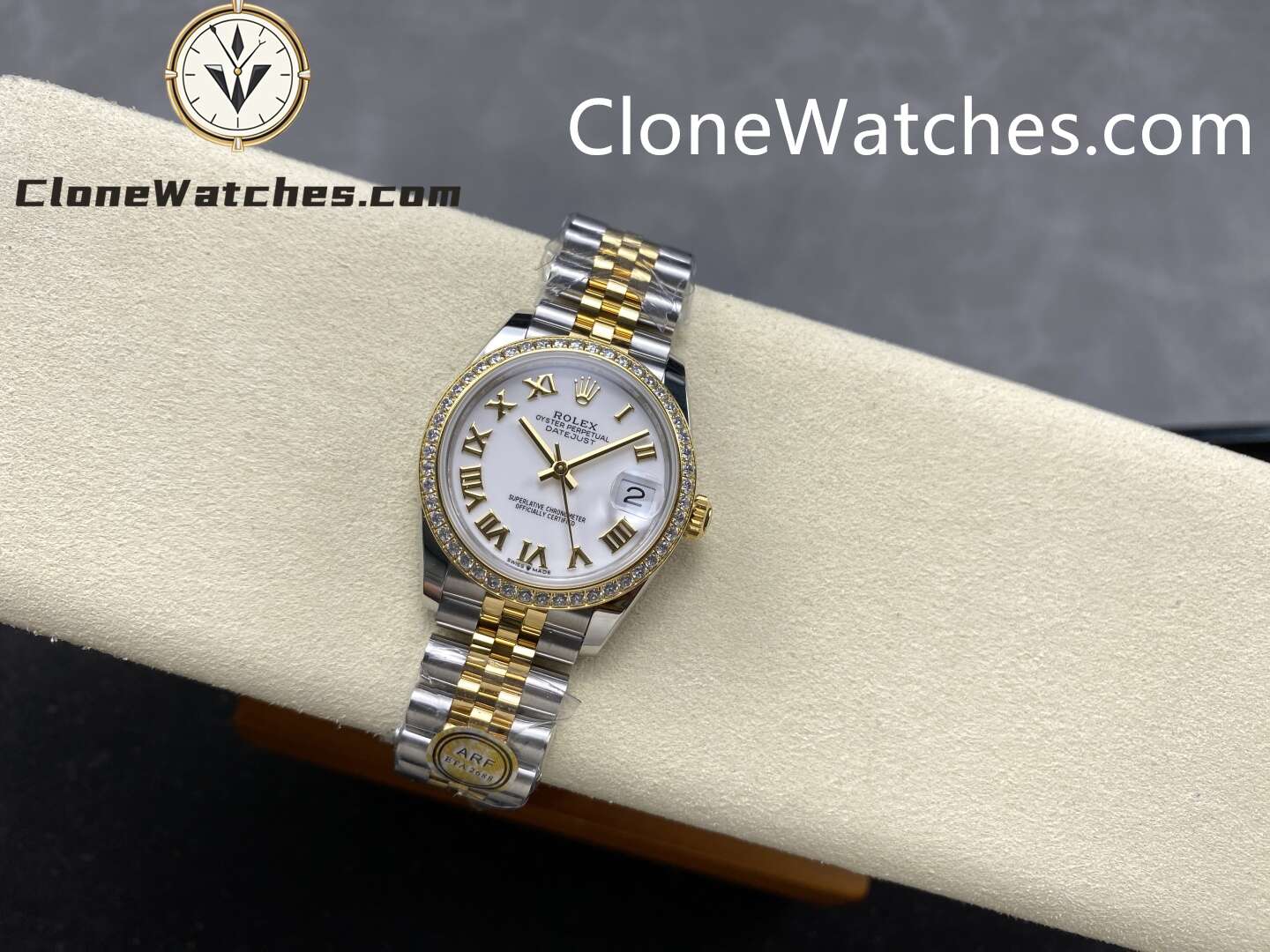 Rolex Super Clone Watches 1:1 DateJust m278383rbr-0002 Jubilee 31MM 2236 Movement