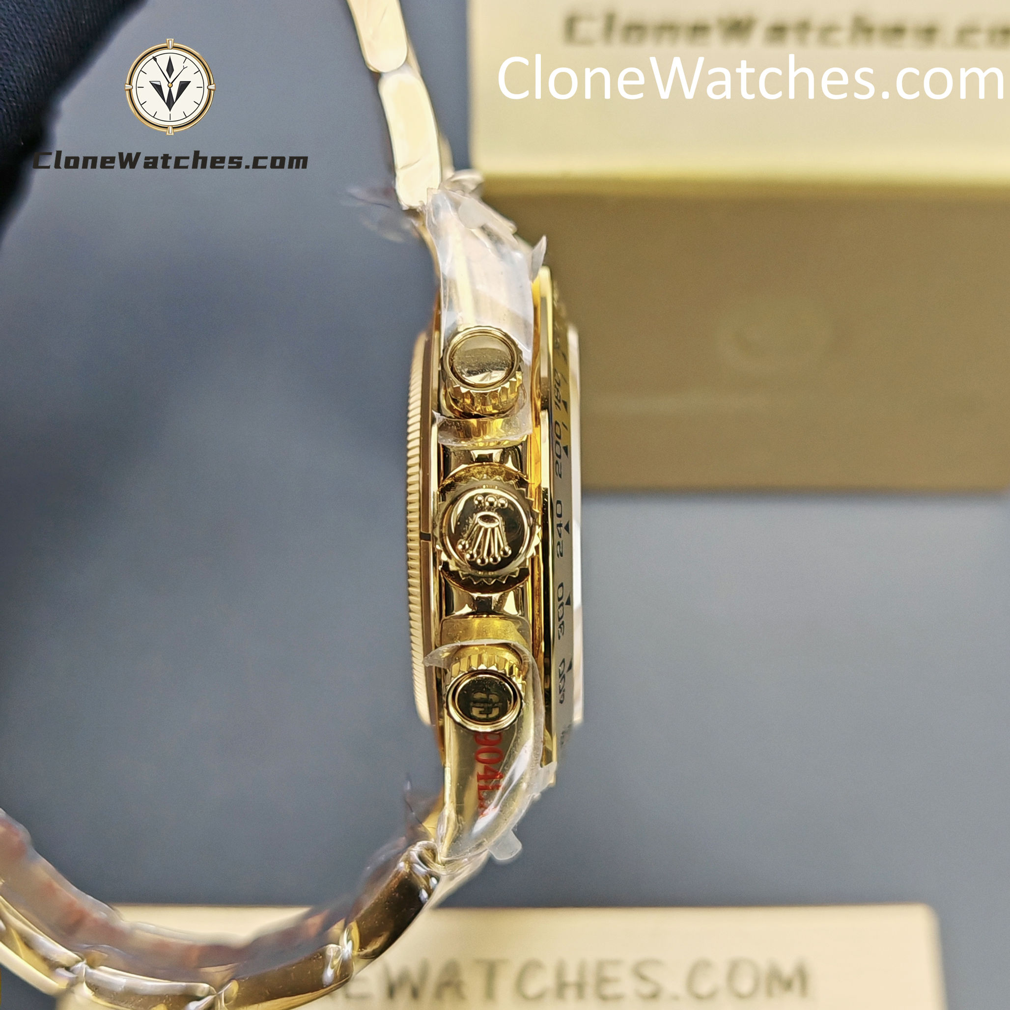 Rolex Super Clone Watches 1:1 Daytona White Dial m116508-0001 4130 Movement