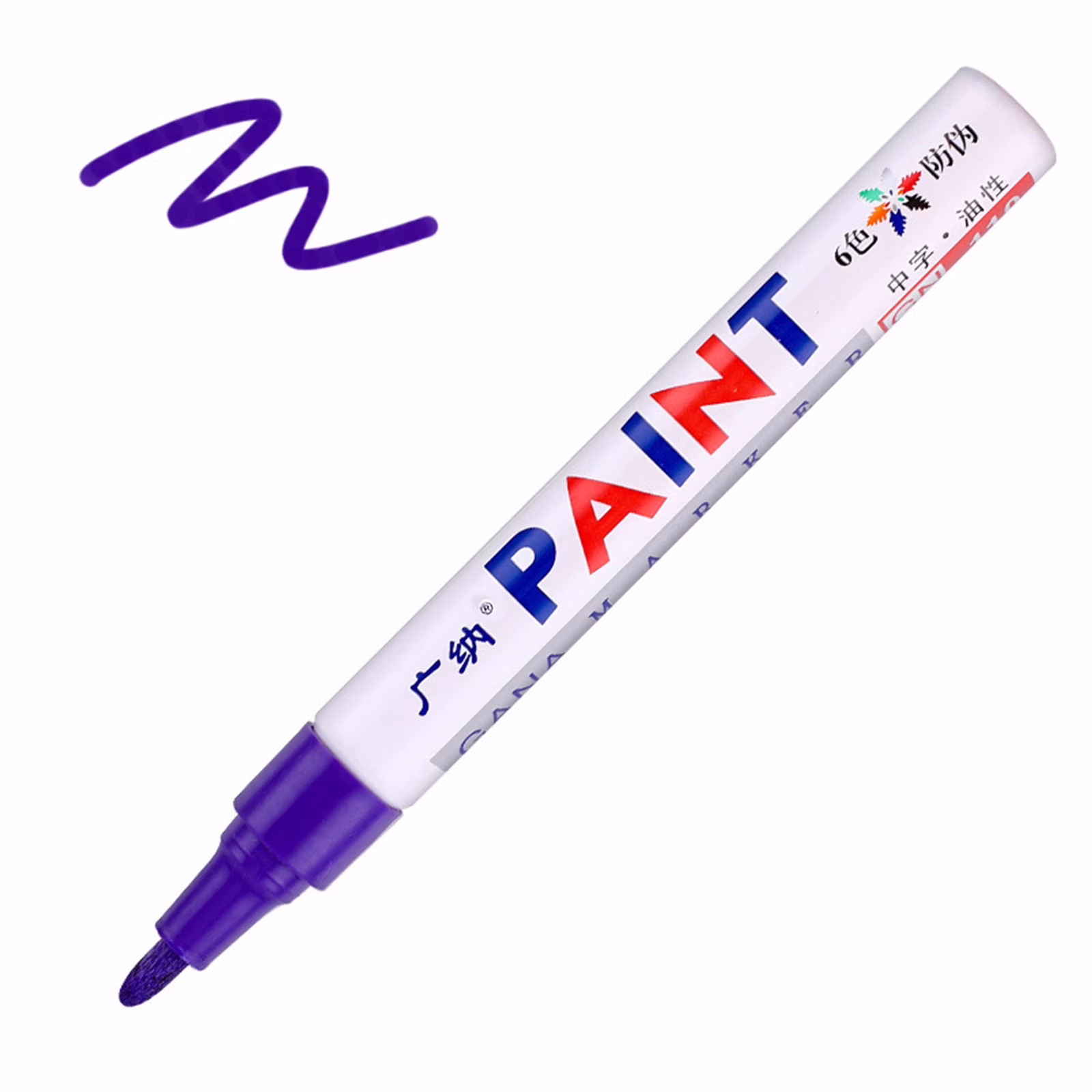 Gel pens 1Pcs Waterproof Permanent Paint Marker Pen For Car Tyre Tire Tread Rubber Metal 5ML