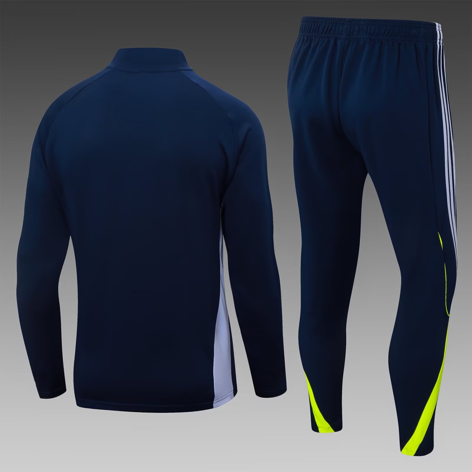2025/26 Real Madrid Royal Blue Half-Zip Training Jersey