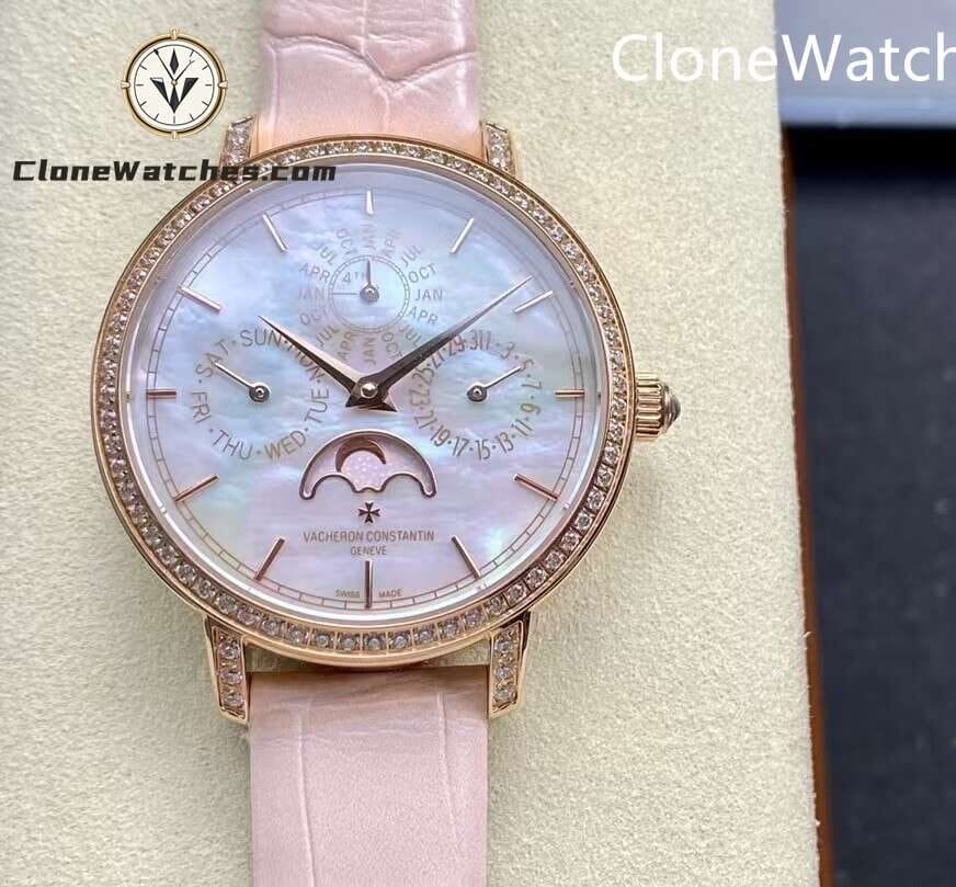 Vacheron Constantin Super Clone Watches 1:1 Traditionnelle 4305T/000R-B947 White Dial