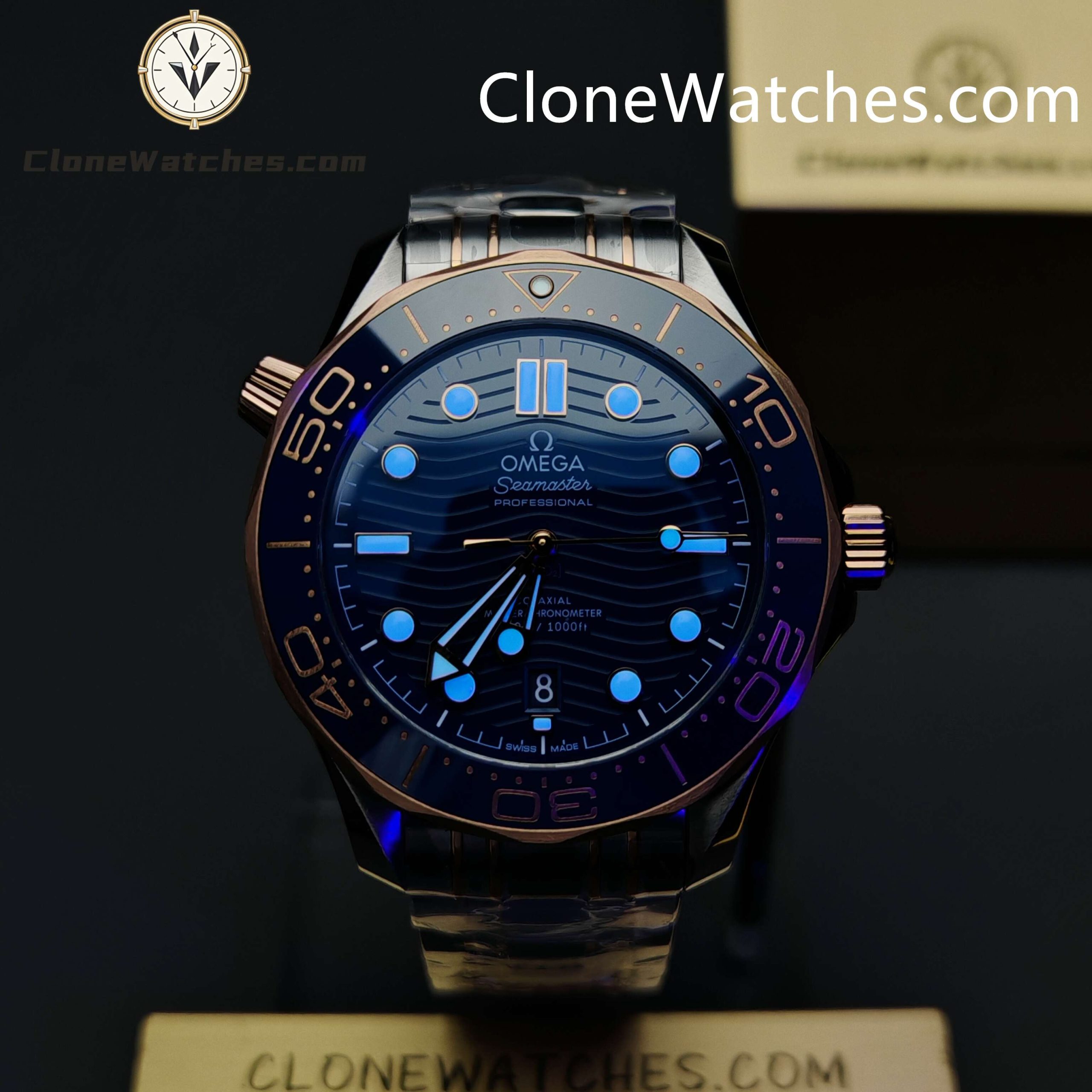 OMEGA Super Clone Watches 1:1 Seamaster Diver 300M 210.20.42.20.03.002 42mm