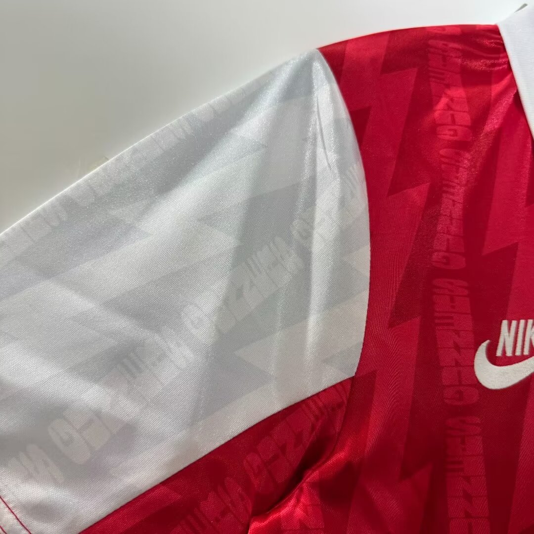 1993/94 Arsenal Home Retro Jersey 1:1 Thai Quality - Fans Edition