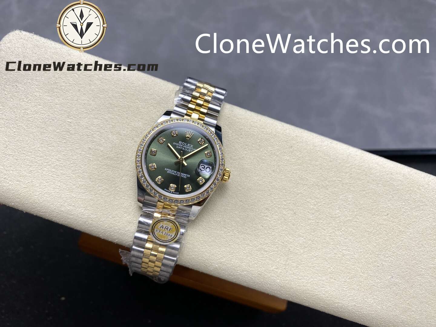 Rolex Super Clone Watches 1:1 DateJust m278383rbr-0030 Jubilee 31MM 2236 Movement