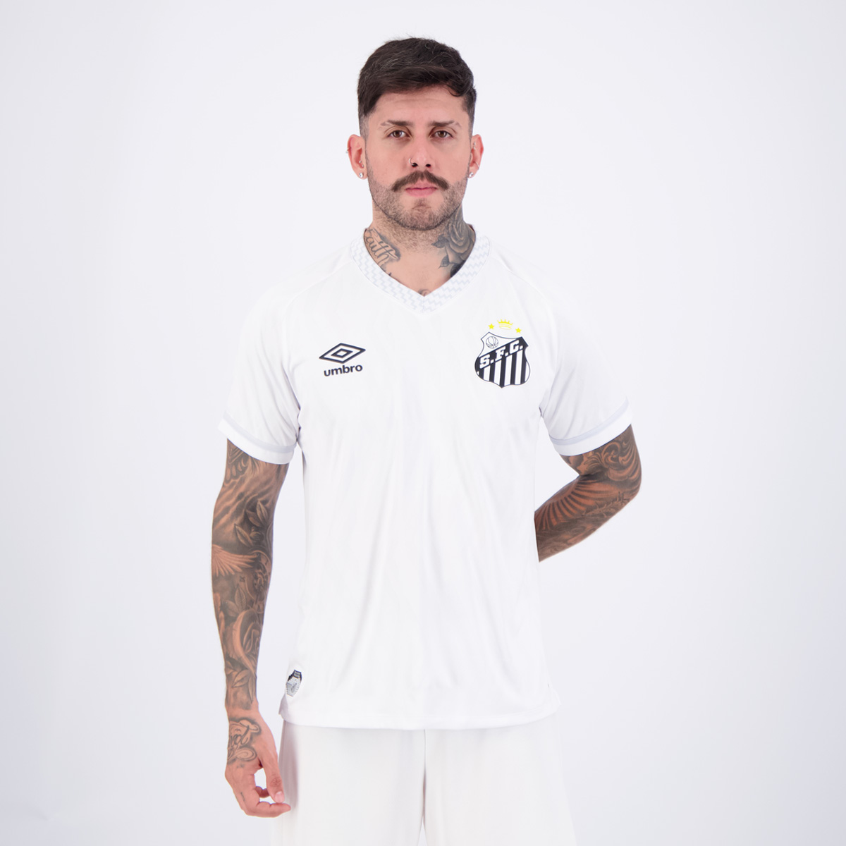 Camisa Umbro Santos I 2025 10 Neymar Jr Jogador