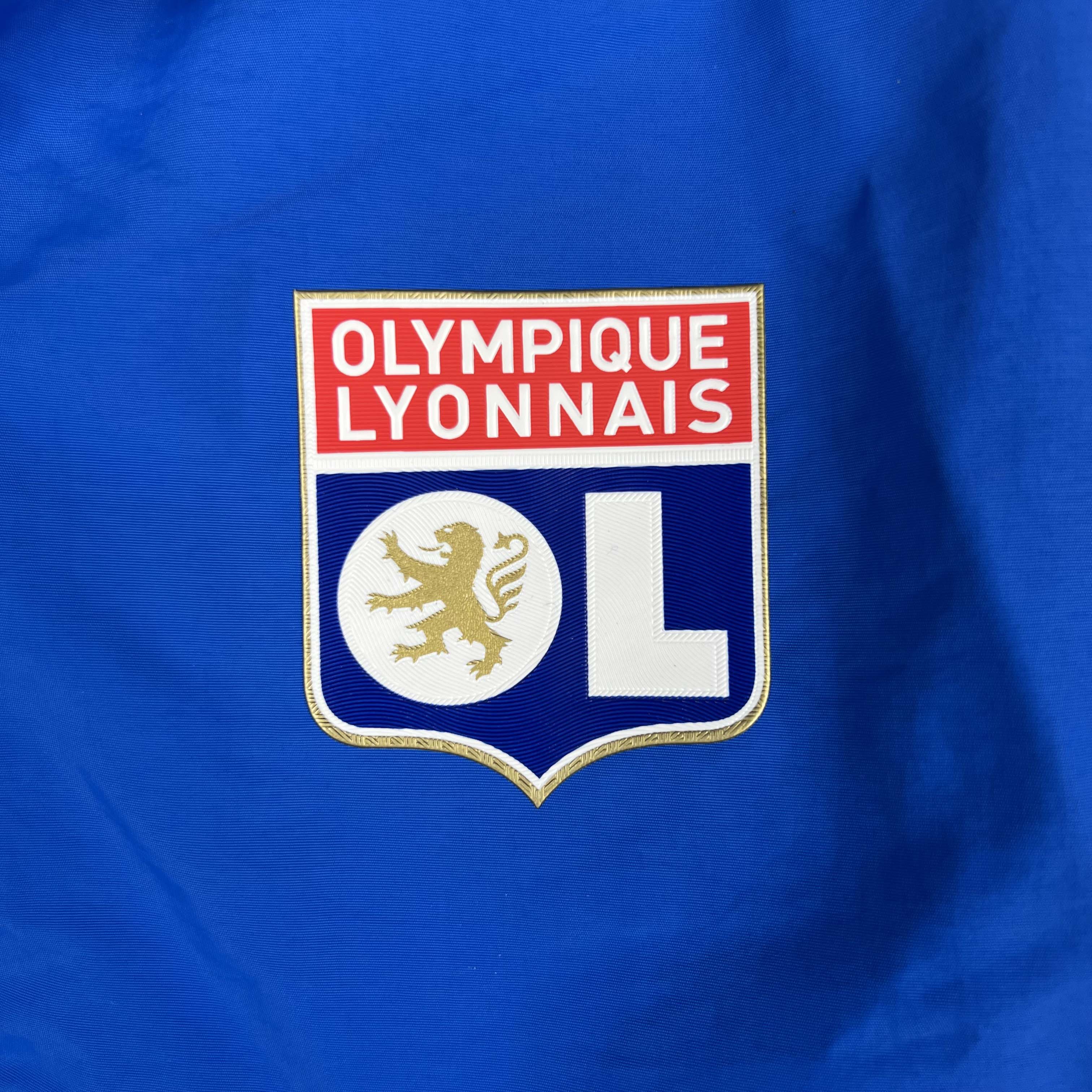 2023/2024 Lyon Reversible Windbreaker(Blue-white)Soccer Jersey 1:1 Thai Quality