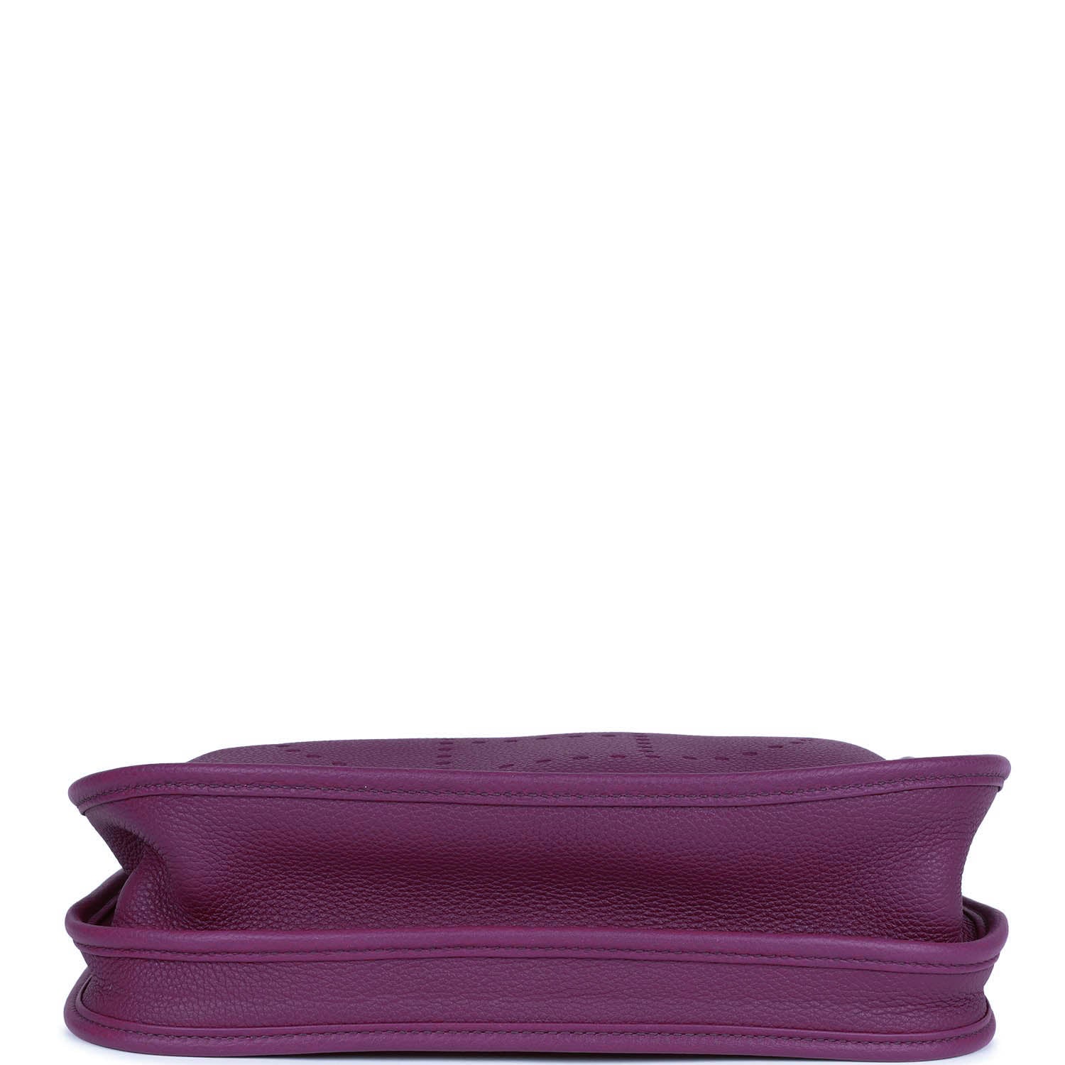Hermes Evelyne III PM Anemone Clemence Palladium Hardware