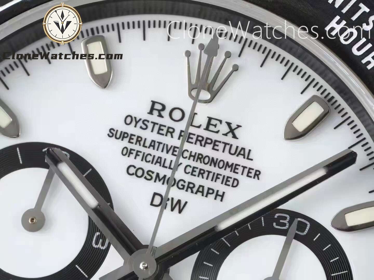 Modified Super Clone Watches 1:1 DiW Rolex Daytona IRBIS Quartz Fiber