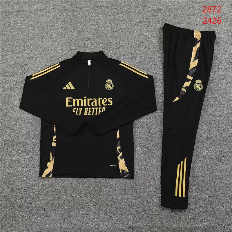 2024/25 Real Madrid half-zip training kit