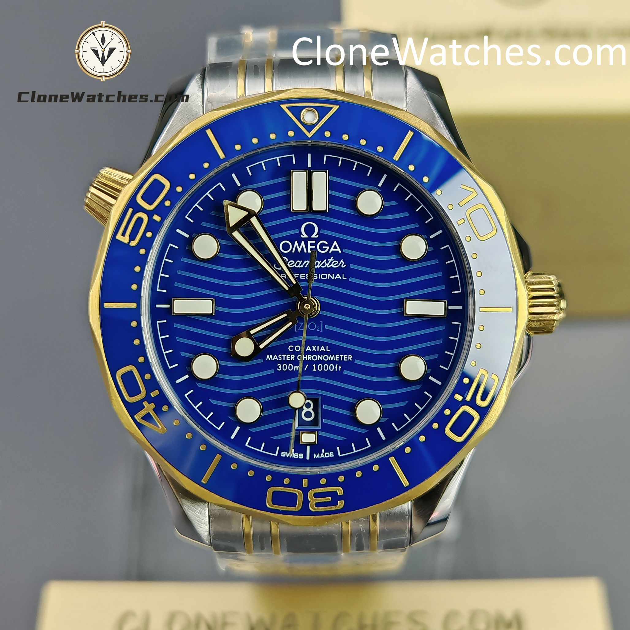 OMEGA Super Clone Watches 1:1 Seamaster Diver 300M 210.20.42.20.03.001 42mm