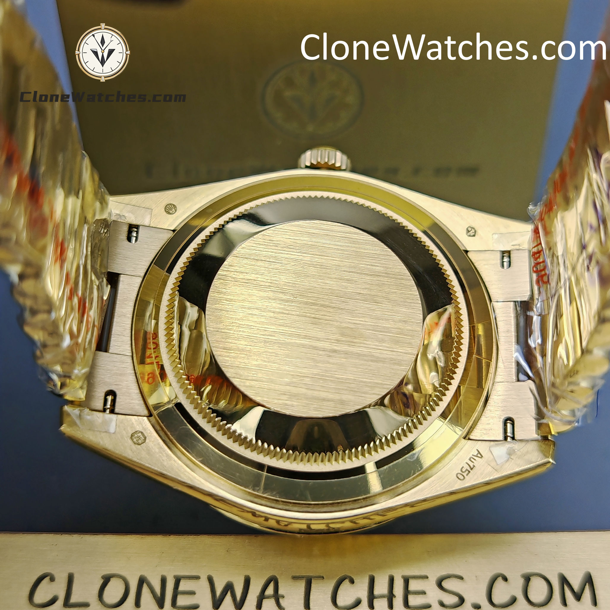 Rolex Super Clone Watches 1:1 Day Date 18K Gold 40mm m228238-0003 3255 Movement