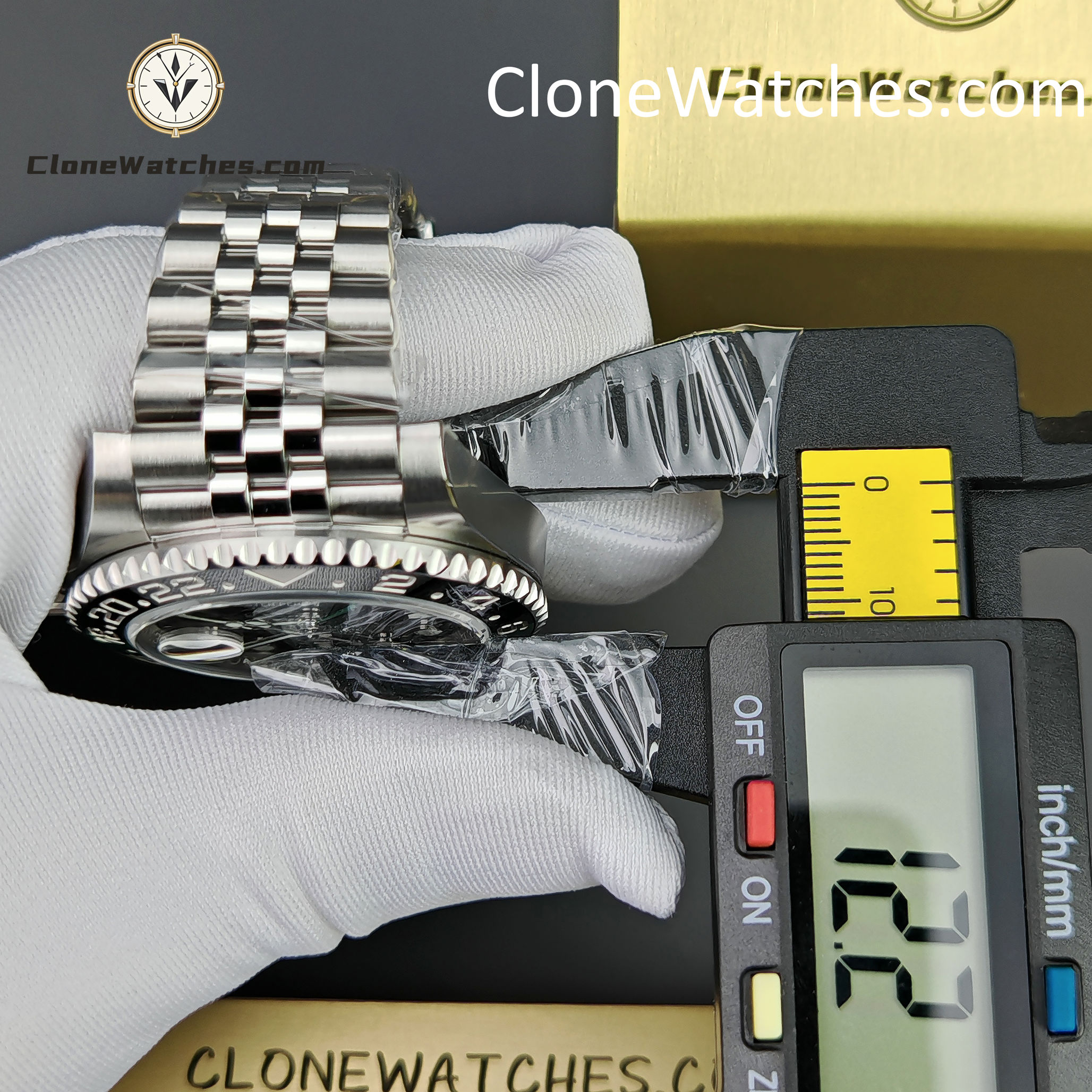 Rolex Super Clone Watches 1:1 Sprite GMT Master II m126720vtnr-0002 Jubilee 3285 Movement
