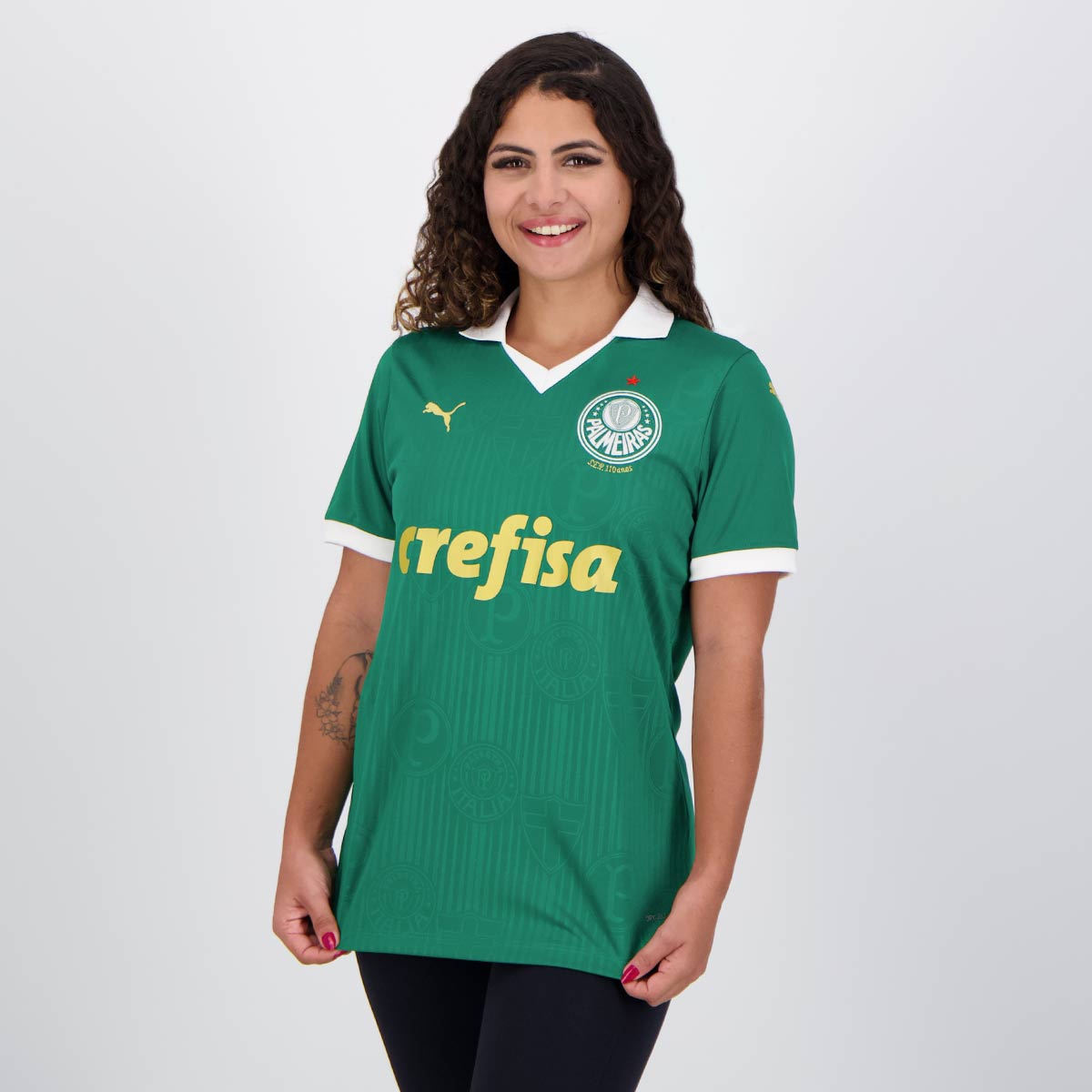 Camisa Puma Palmeiras I 2024 Feminina