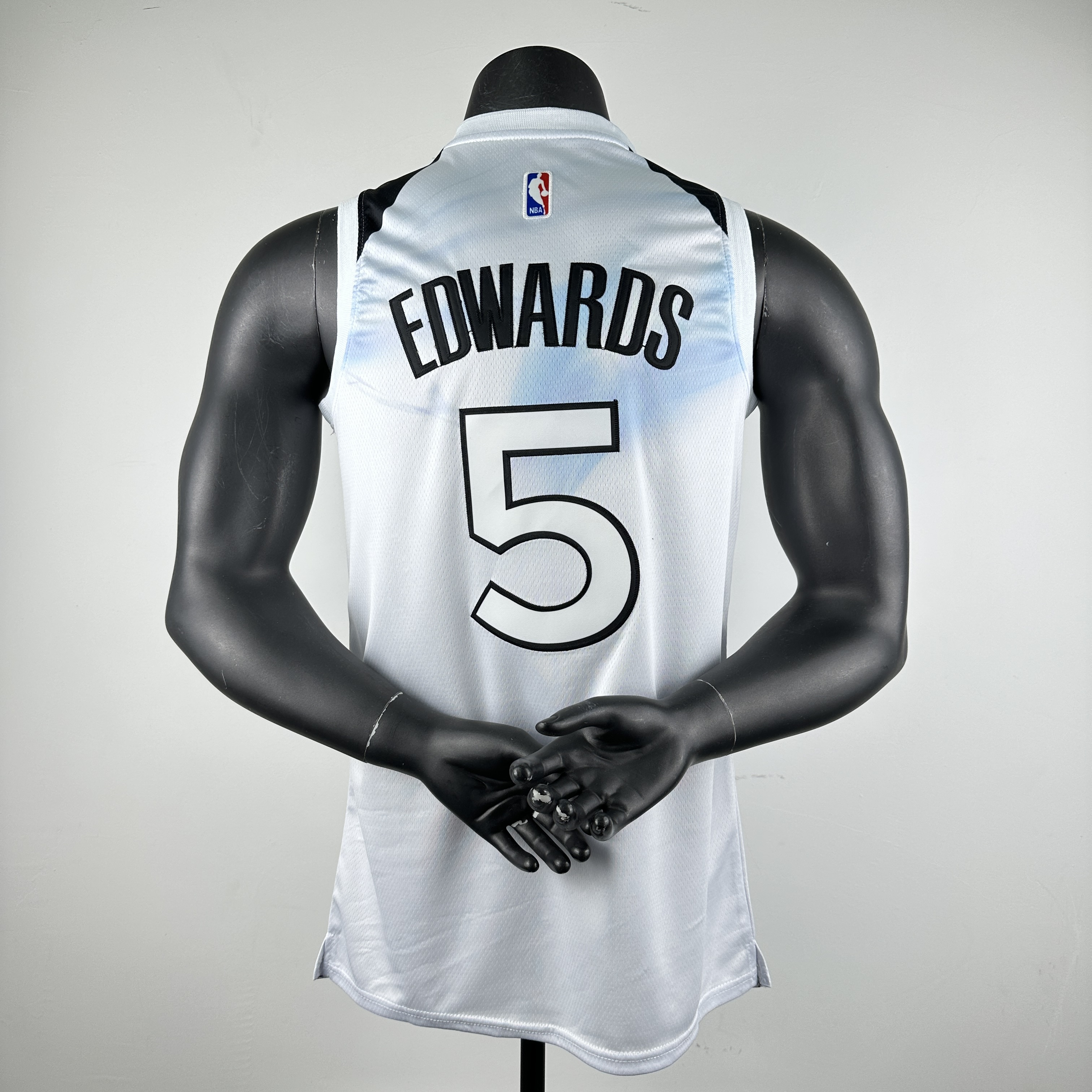Embroidery 25th season Timberwolves City Edition No. 5 Edwards