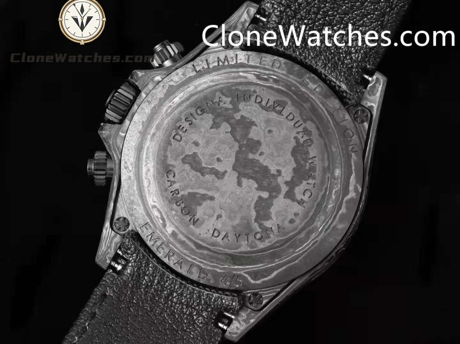 Modified Super Clone Watches 1:1 DiW Rolex Daytona NTPT Carbon “MOTLEY LADY UNIQUE”