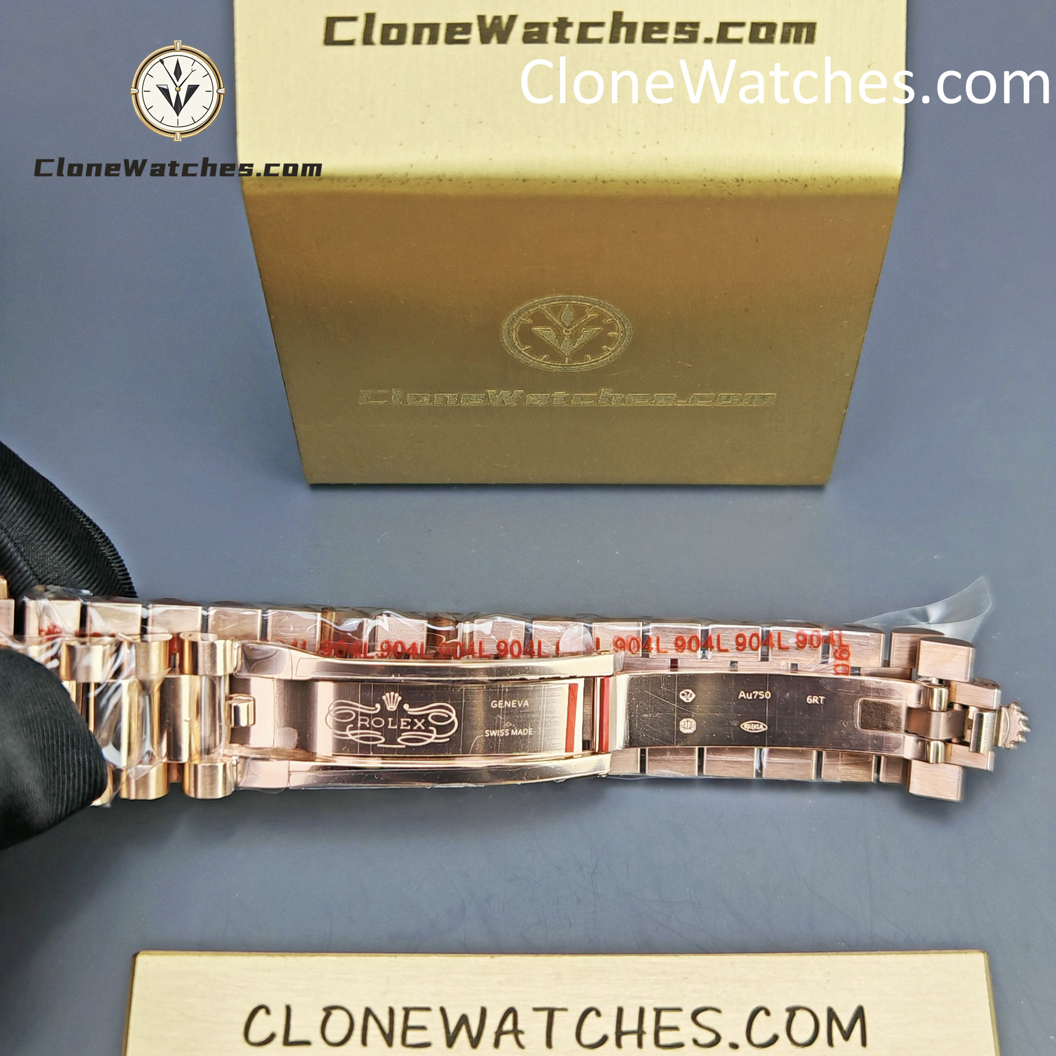 Rolex Super Clone Watches 1:1 Day Date 18K Rose Gold Roman Dial 36mm m128345rbr-0070 3255 Movement