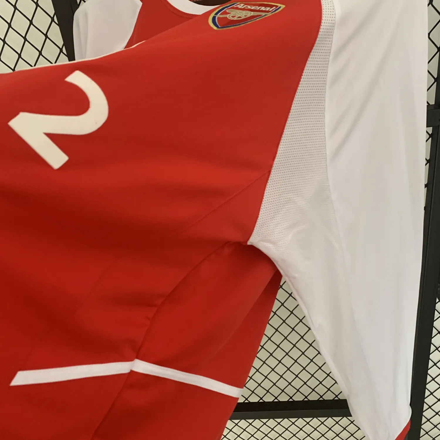 2002-04 Arsenal Home Long Sleeve Retro Jersey