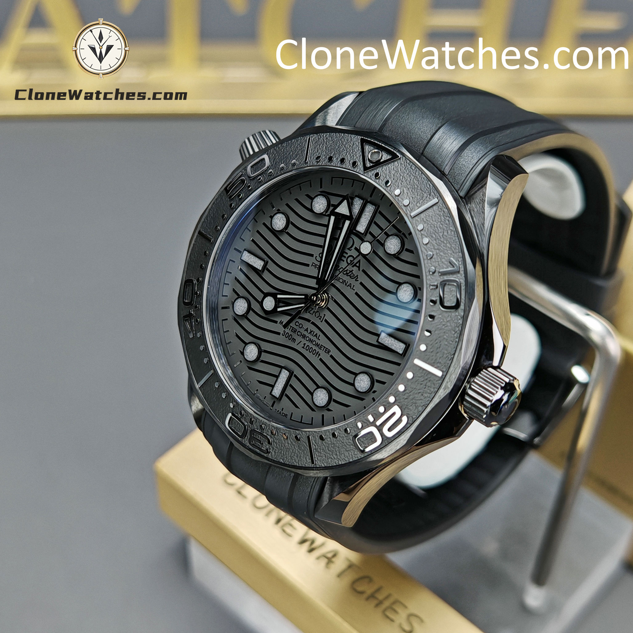 OMEGA Super Clone Watches 1:1 Seamaster Diver 300M 210.92.44.20.01.003 43.5MM