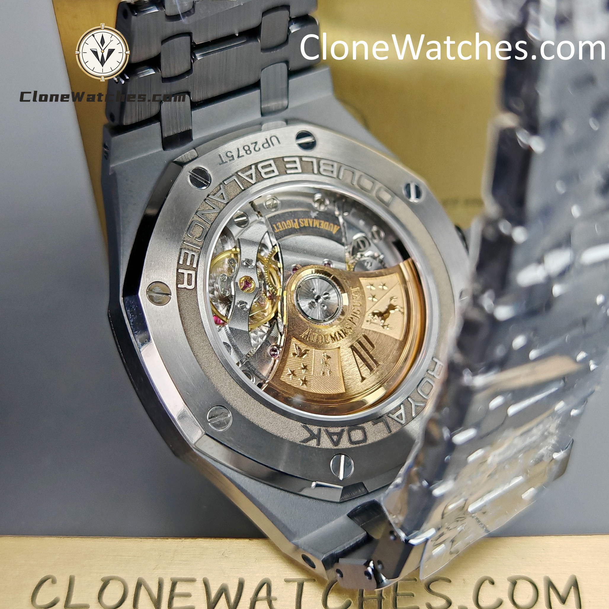 Audemars Piguet Super Clone Watches 1:1 Royal Oak 15400 Black Ceramic Black Dial