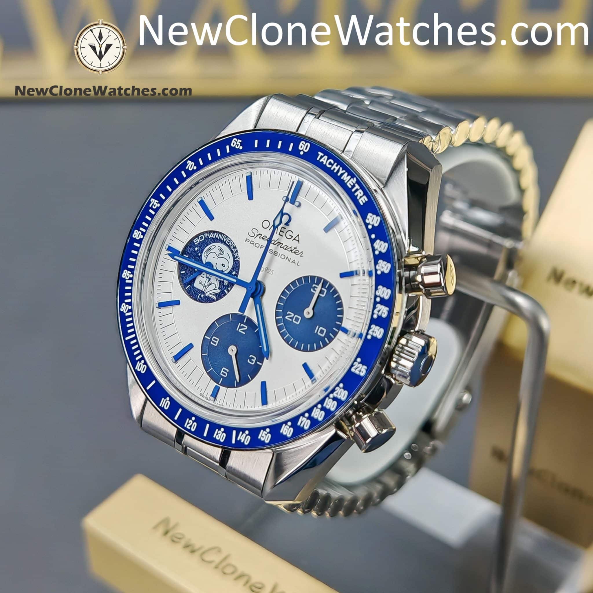OMEGA Super Clone Watches 1:1 Speedmaster Anniversary Series ��Silver Snoopy Award�� 310.32.42.50.02.001 42mm