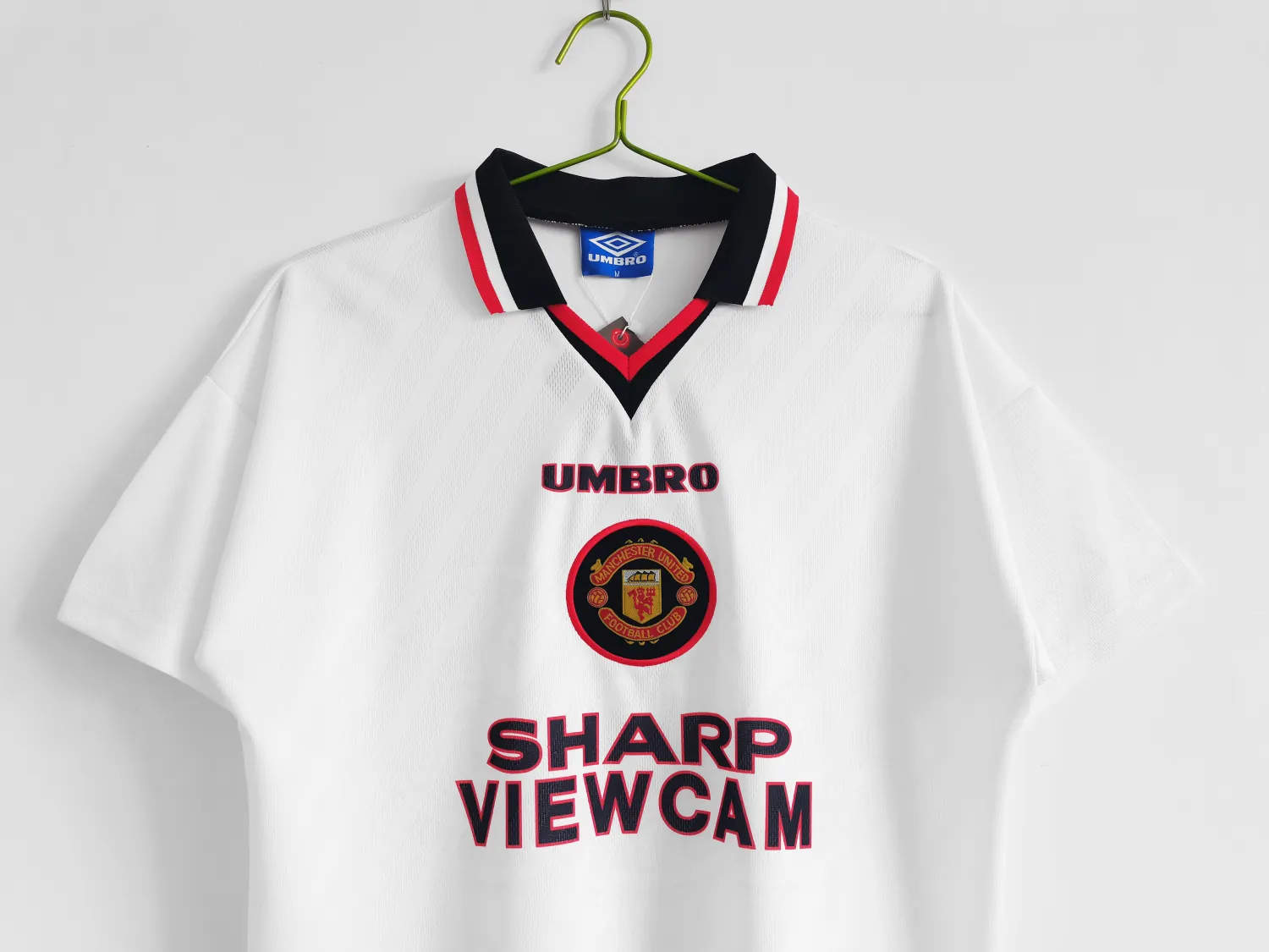 1996/1997 Manchester United away retro jersey - fans editiion