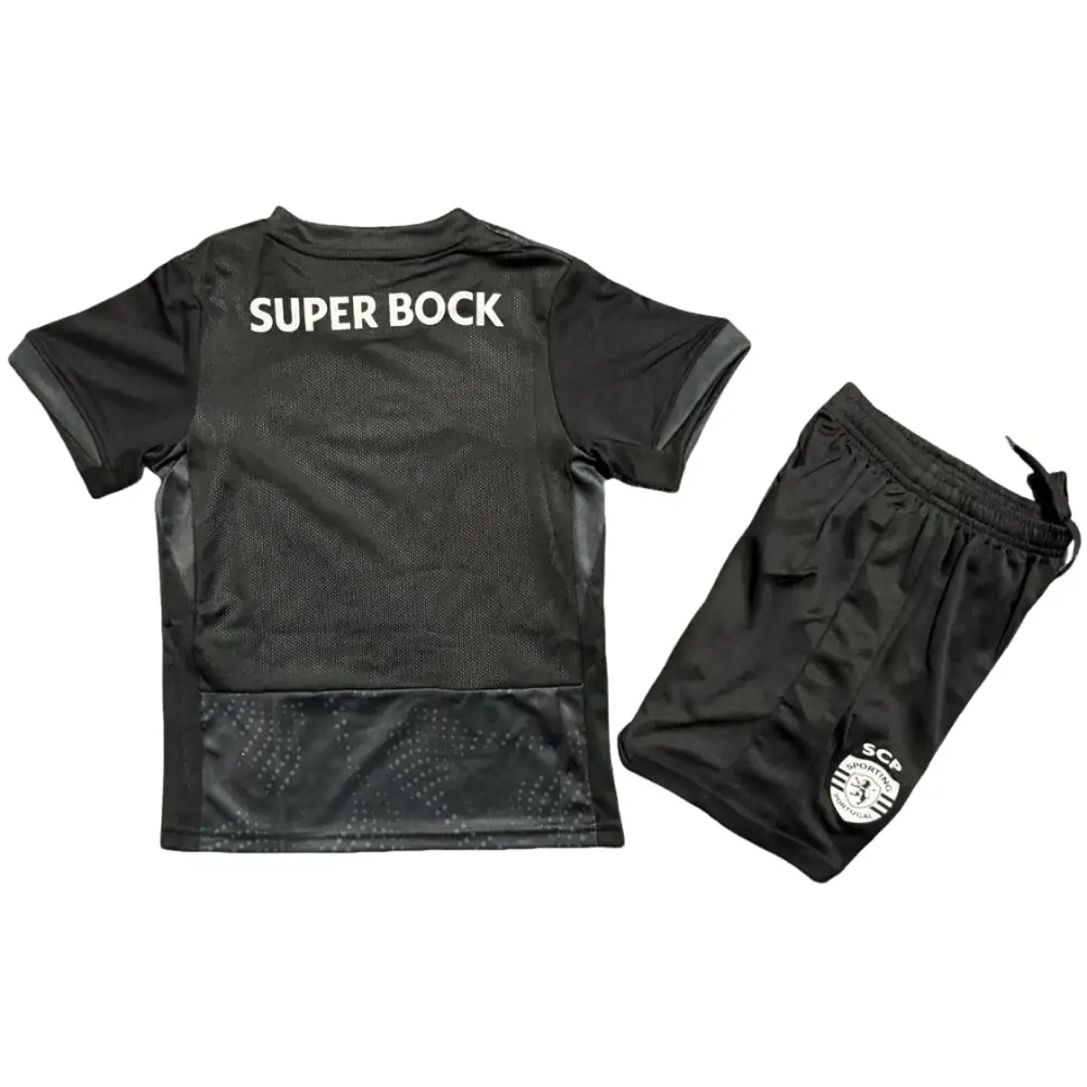 2025-26 Sporting CP Away Kit - Short Sleeve Children's suit Fans Edition