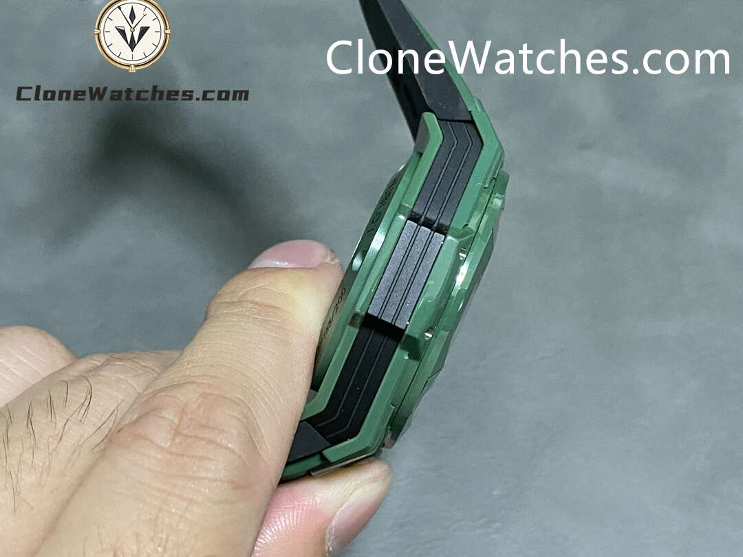 Hublot Super Clone Watches 1:1 Big Bang Unico Sang Bleu II GREEN CERAMIC 45MM 418.GX.5207.RX.MXM22