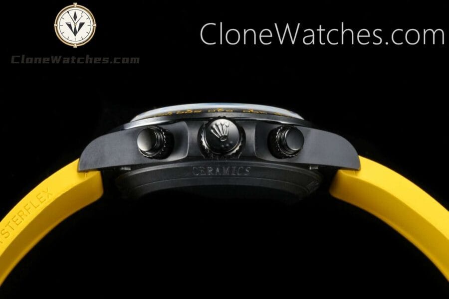 Modified Super Clone Watches 1:1 AET Rolex Daytona YOUNG LADY (RUBBER STRAP)