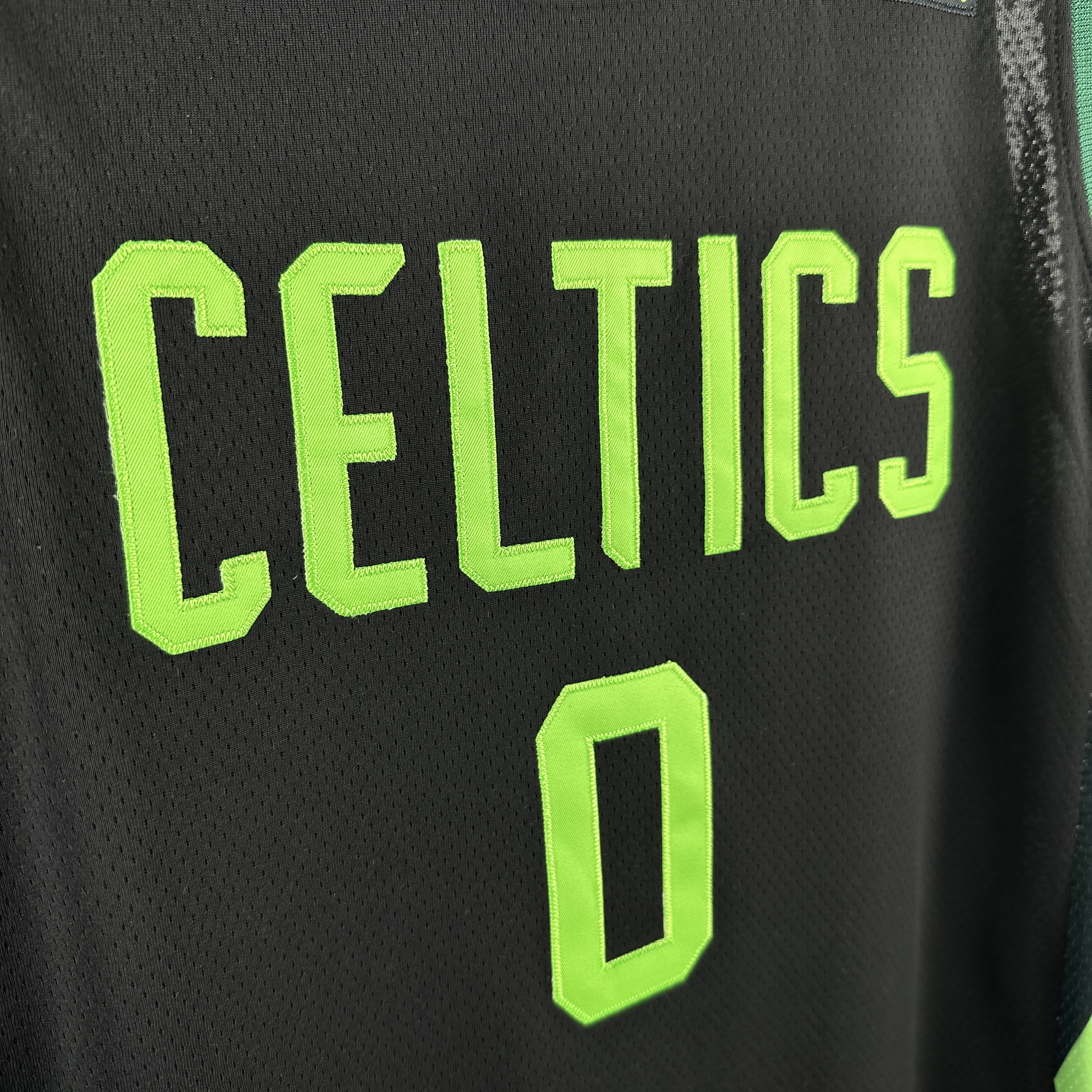 Embroidery 25th season Celtics City Edition No. 0 Tatum