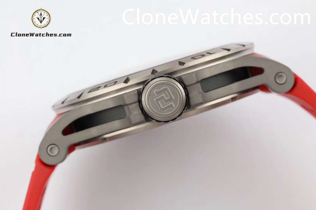 Roger Dubuis Super Clone Watches 1:1 Excalibur Skeleton Tourbillon RDDBEX0479 45MM Red Strap