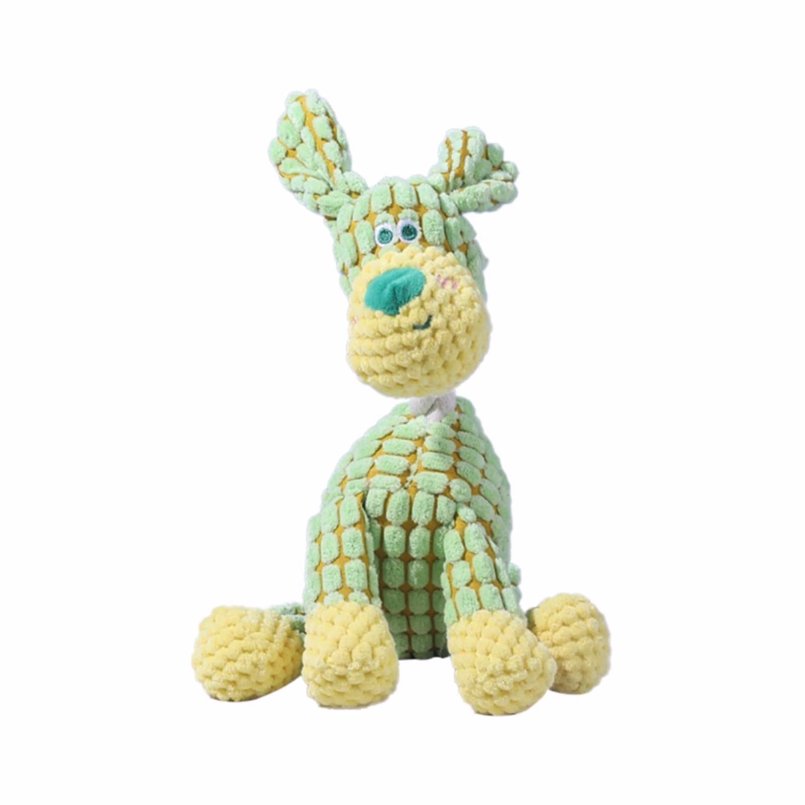 2026 New Dog Toys, Indestructible Plush Dog Toy, Dogs Toys for Aggressive Chewers, Dogs Squeaky Chew Toy for Indoor Pups Teething (1Pc)