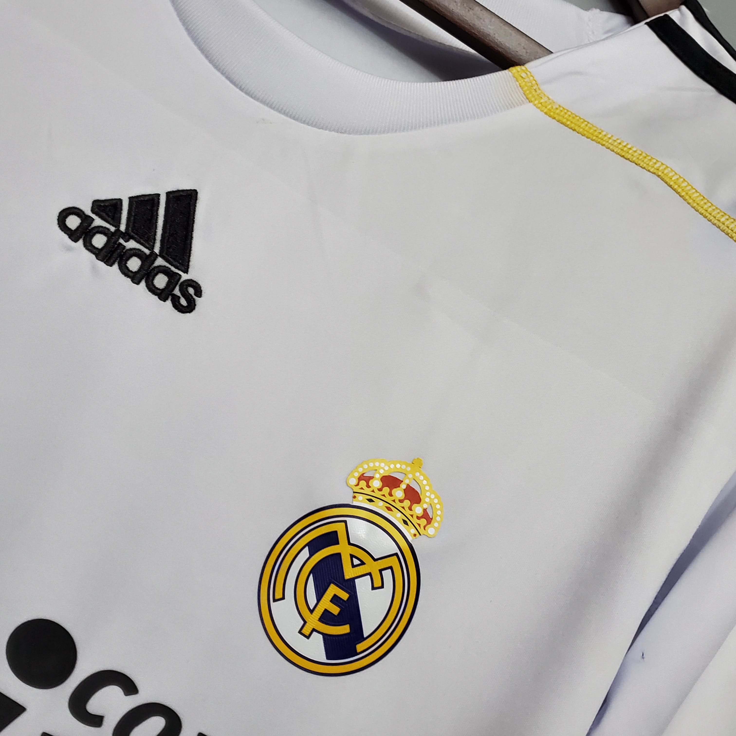 2009/2010 Retro Real Madrid Home Football Shirt 1:1 Thai Quality