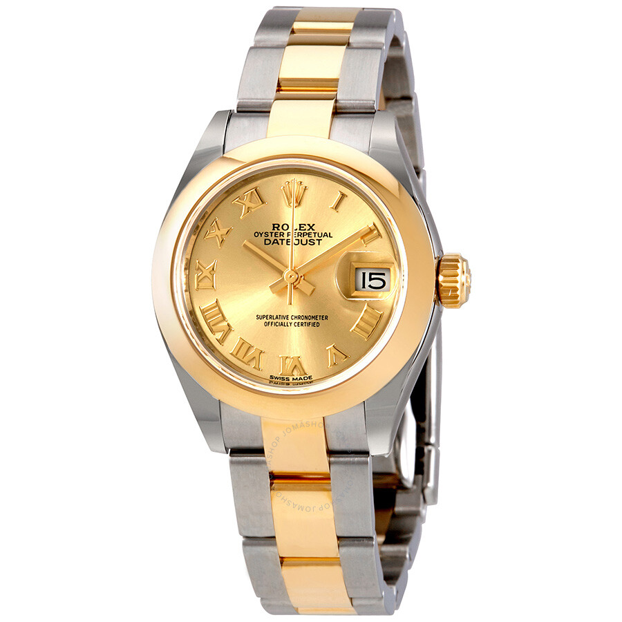 Rolex Lady Datejust 28 Steel and 18K Yellow Gold Watch 279163CRO（Lifetime free warranty+90-days replacement service & Refund!.）