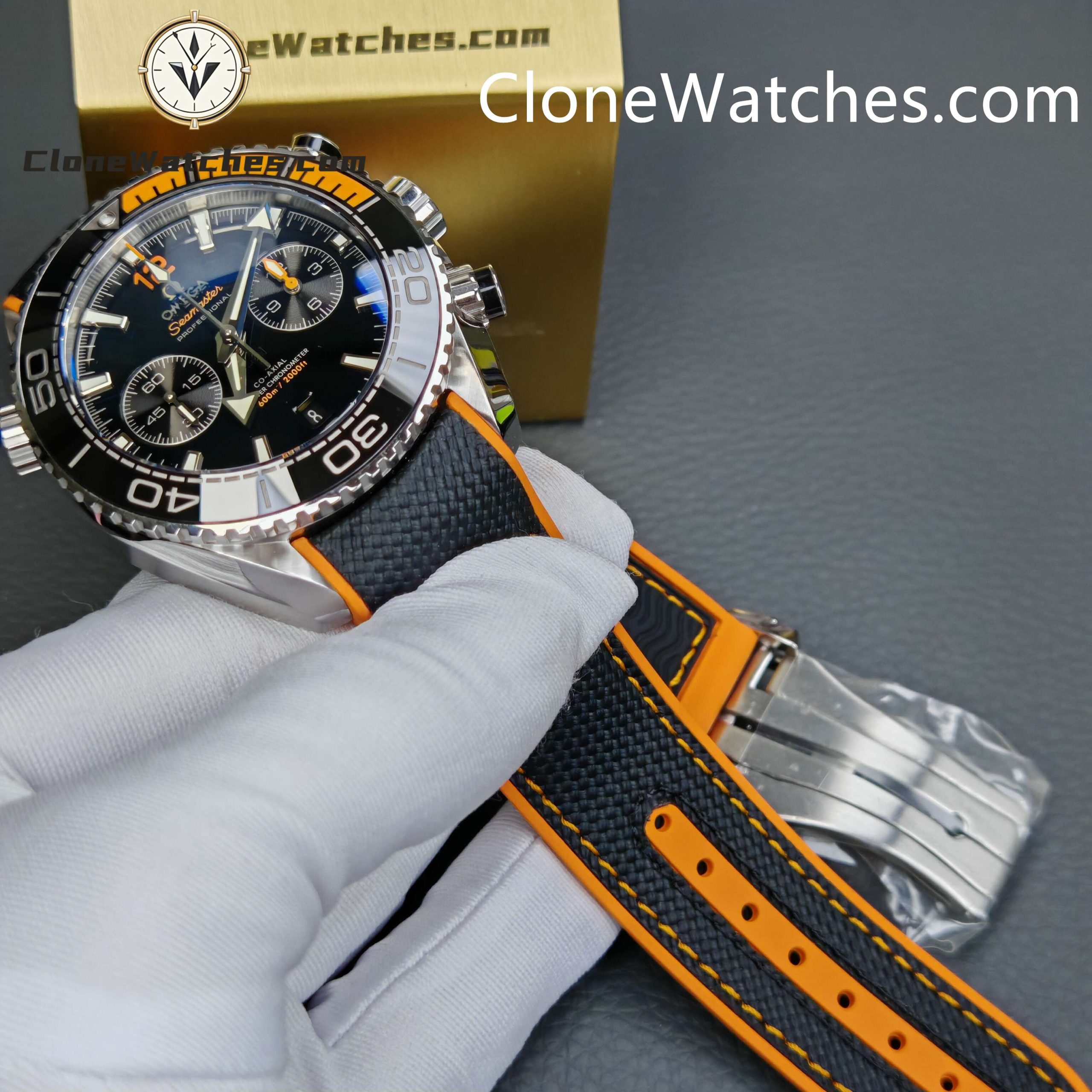OMEGA Super Clone Watches 1:1 Seamaster Planet Ocean 600m 215.32.46.51.01.001 45.5 mm