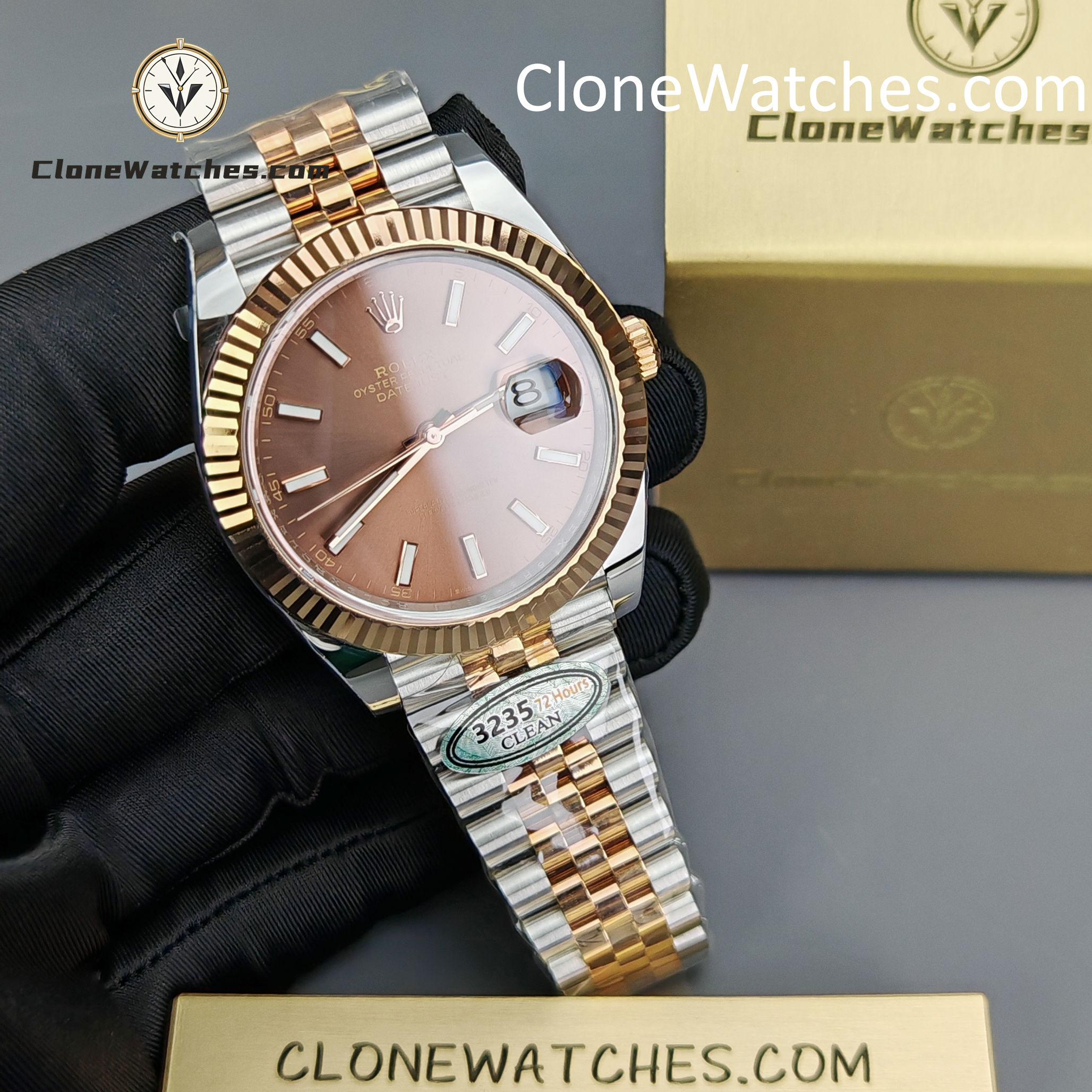 Rolex Super Clone Watch 1:1 DateJust m126331-0002 Jubilee 41MM 3235 Movement