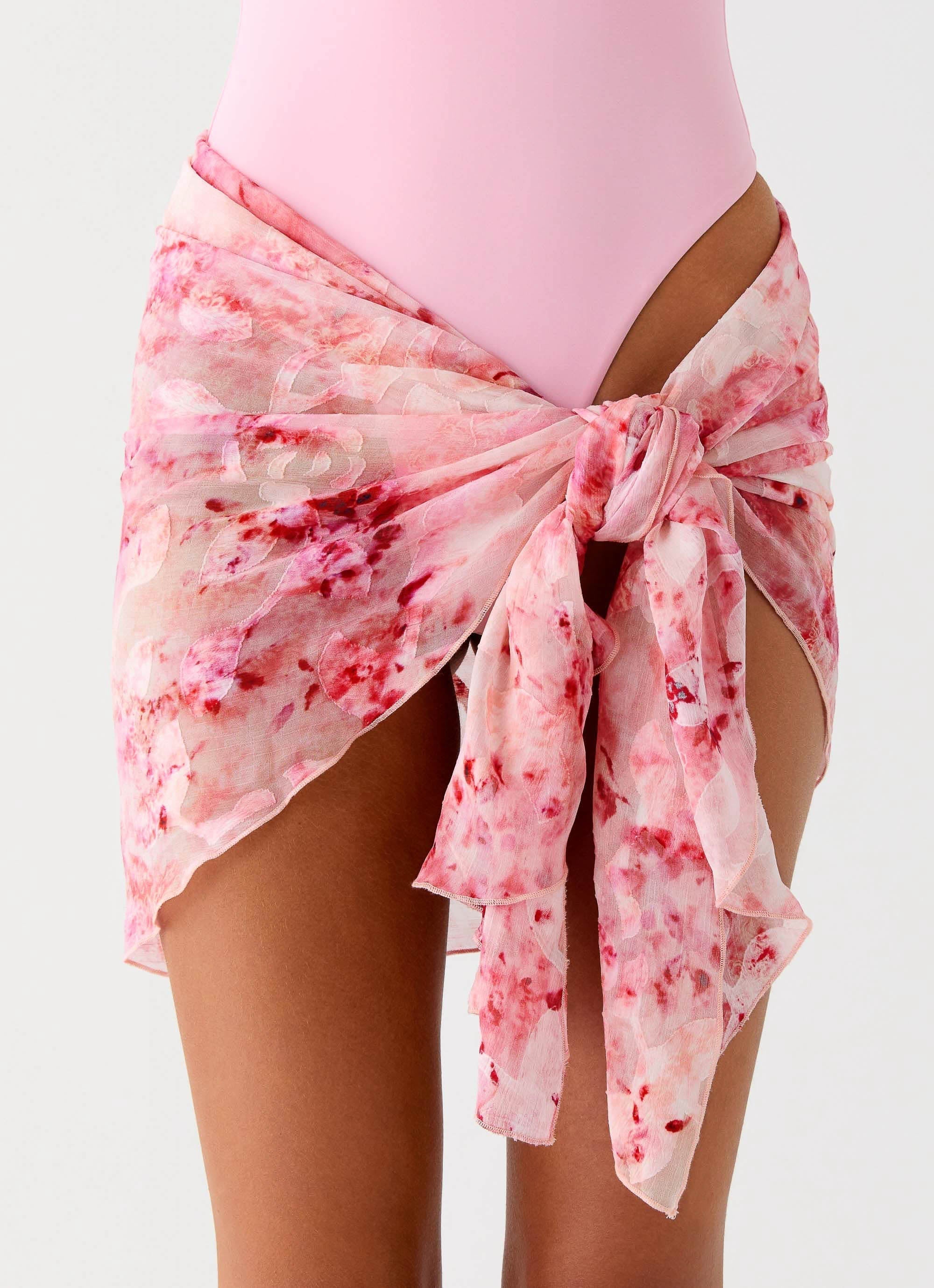 Kerensa Mini Sarong - Pink