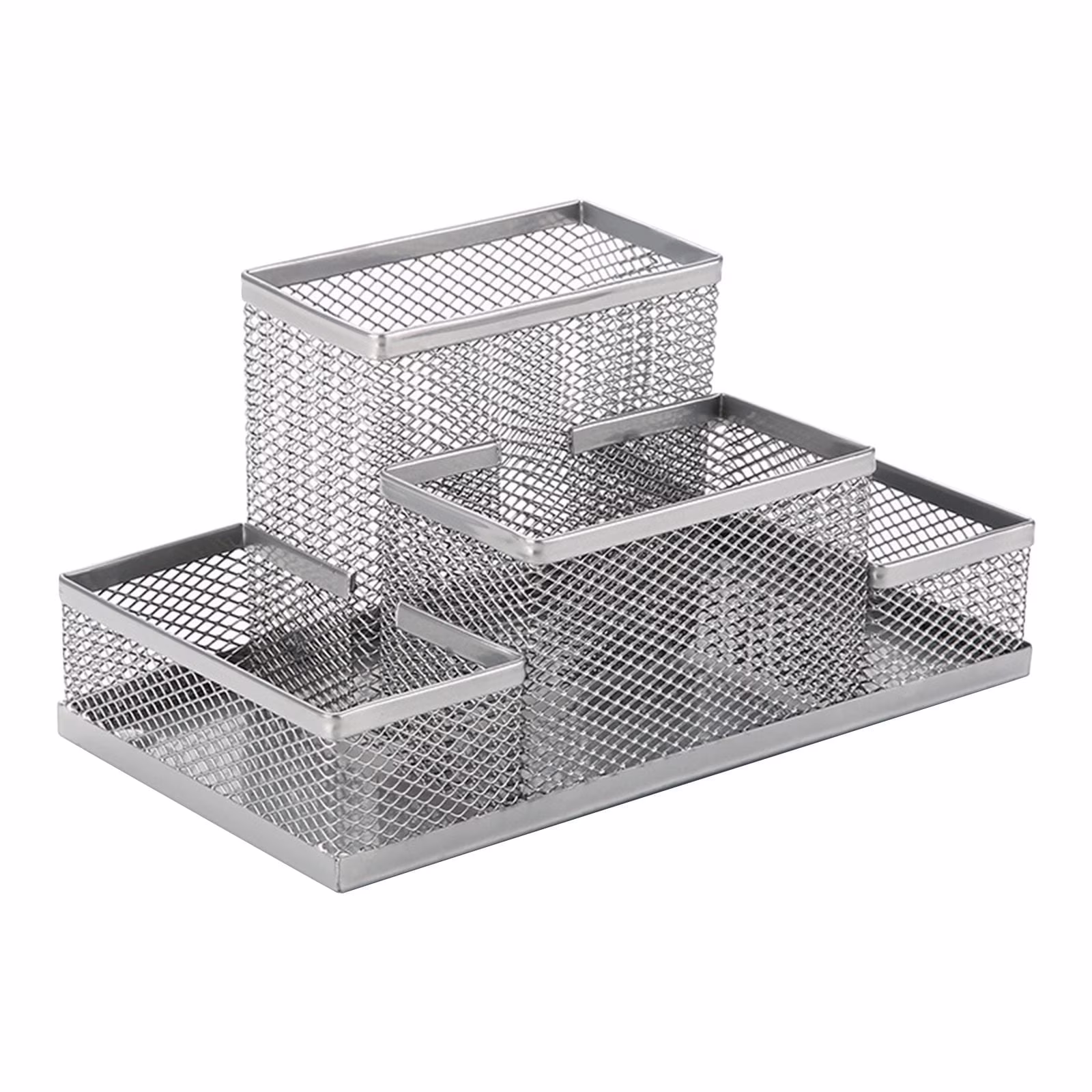 Meitianfacai Mesh Pencil Holder, hot pink