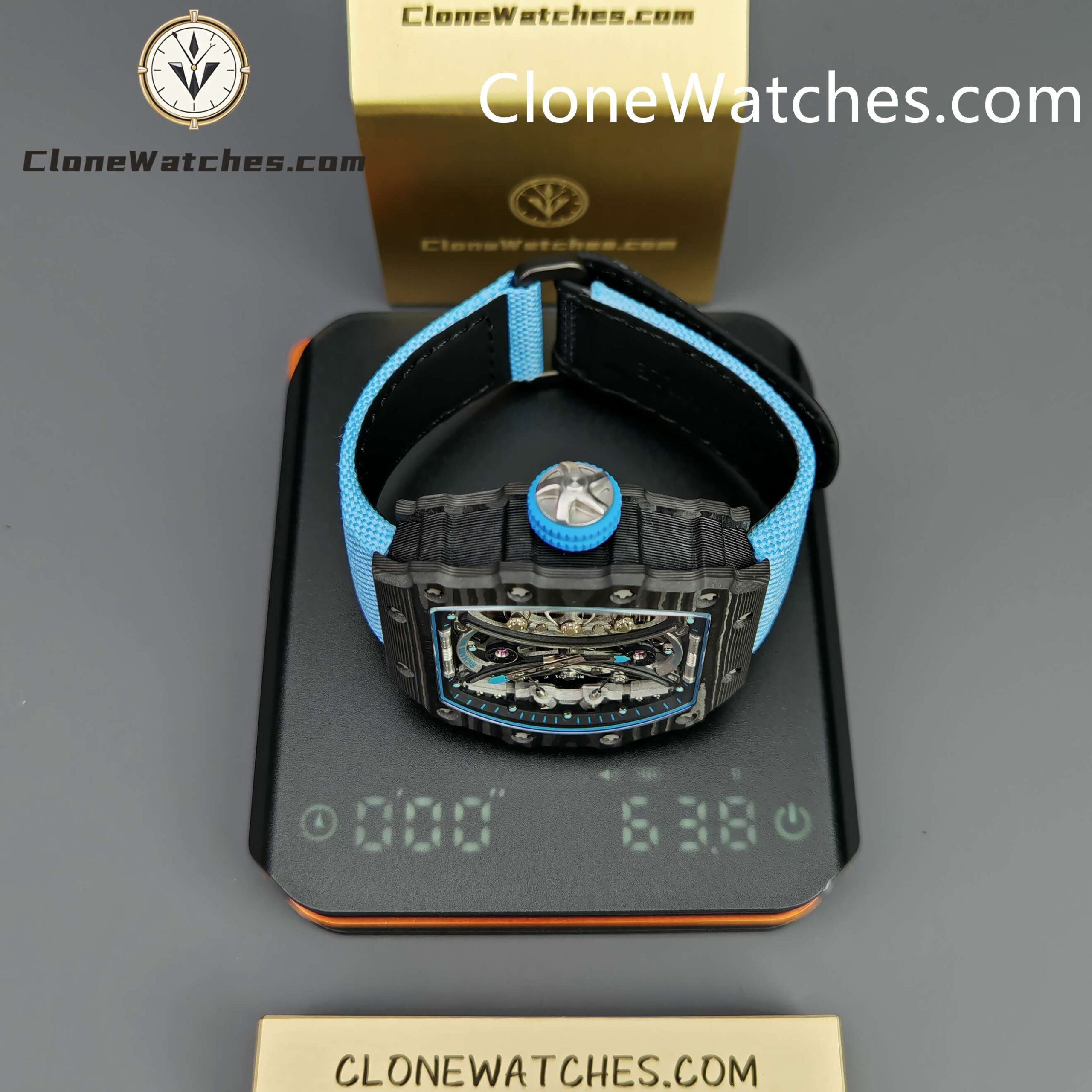 Richard Mille Super Clone Watches 1:1 53-01 Tourbillon Pablo Mac Donough